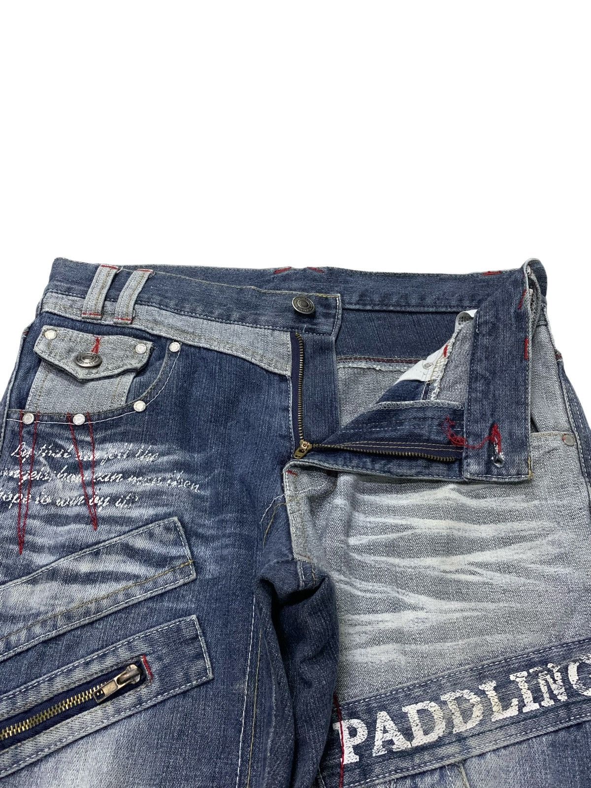 Affliction Hung Five Multipocket Stud Sin Angel Affliction Poems Pants Size US 32 / EU 48 - 20 Thumbnail
