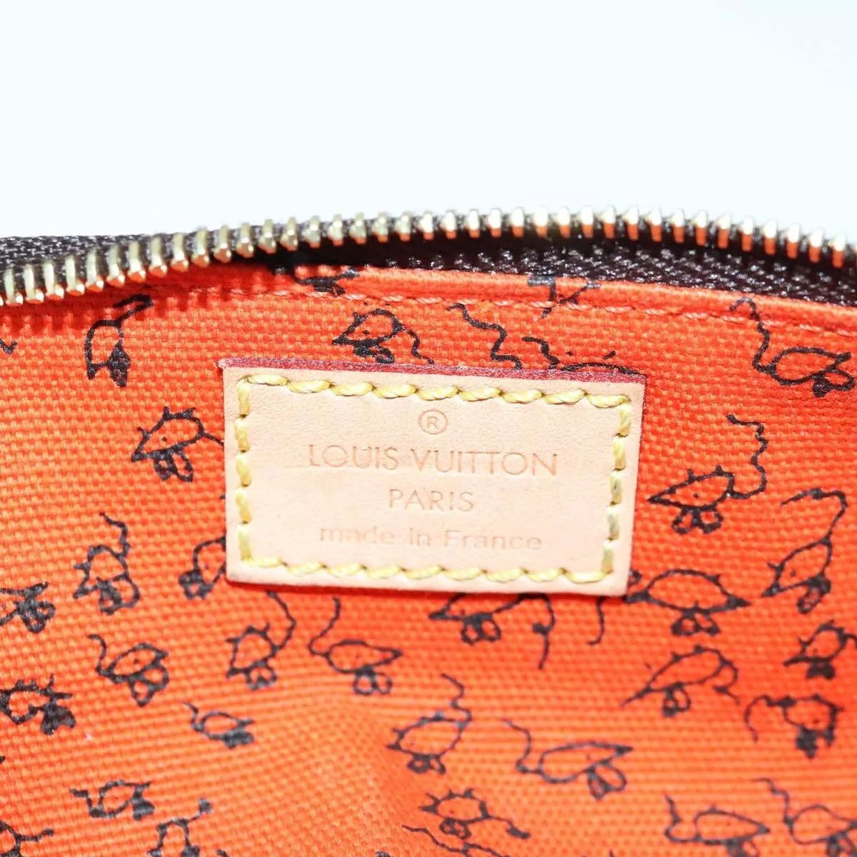 Louis Vuitton LOUIS VUITTON Catgram Trousse Elizabeth Pen Case Brown Size ONE SIZE - 9 Thumbnail
