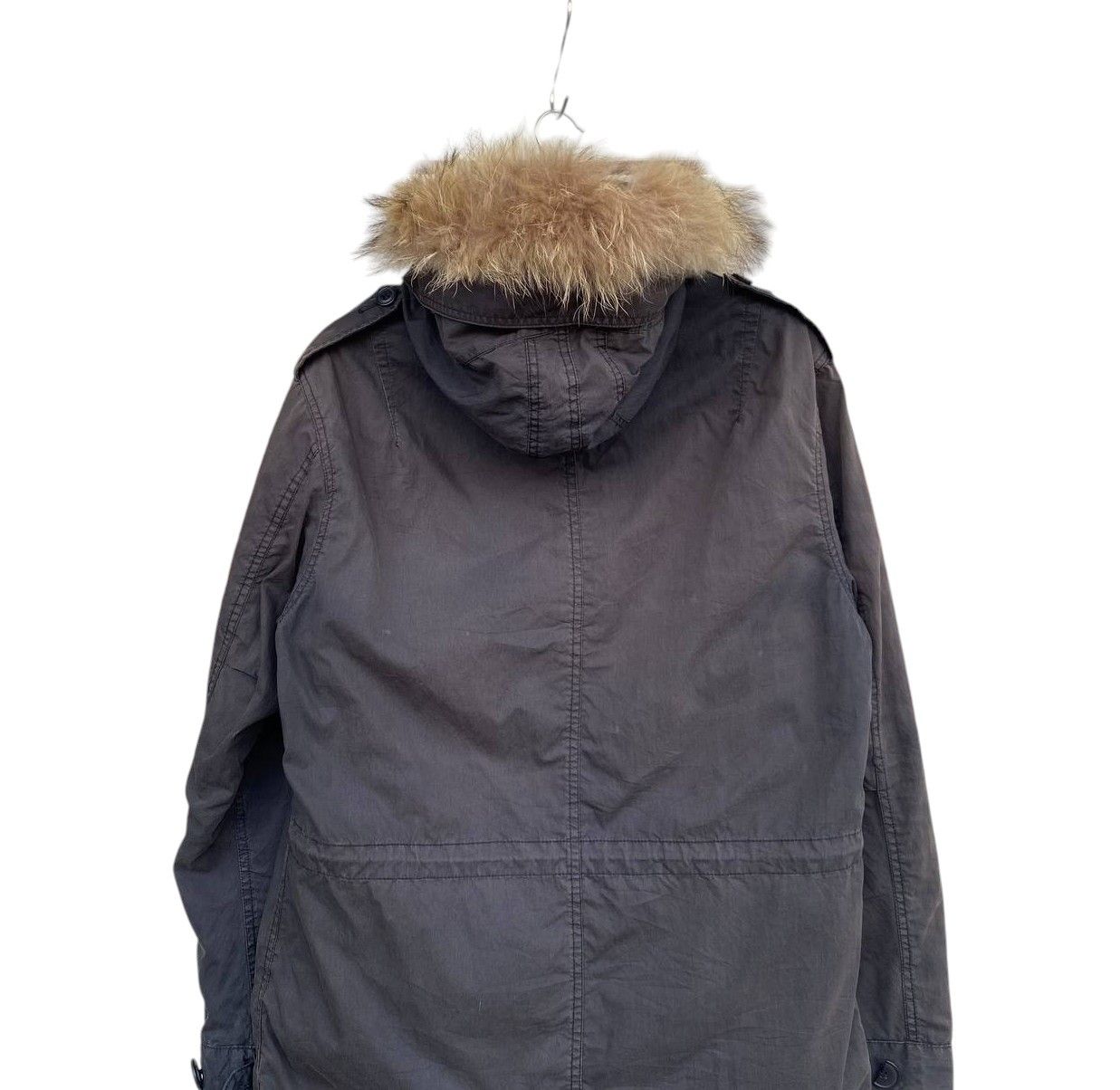 Alpha Industries Vintage Alpha Industries M-51 Fishtail Fur Parka Faded Black Size US XL / EU 56 / 4 - 5 Thumbnail