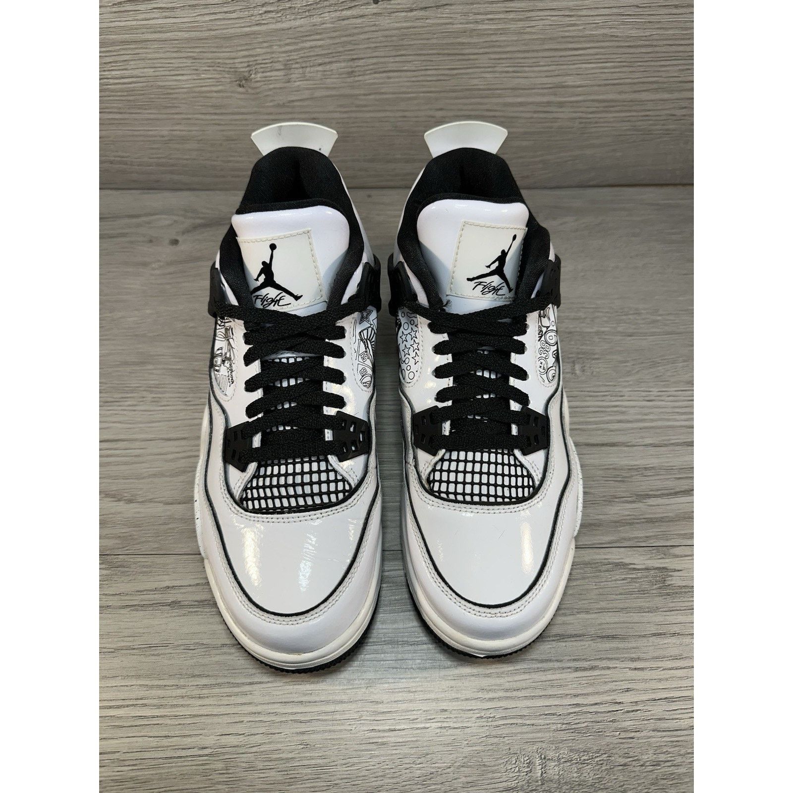 Jordan Brand Jordan 4 Retro DIY GS - Size 7y (DC4101-100) Size US 7 / EU 40 - 4 Thumbnail