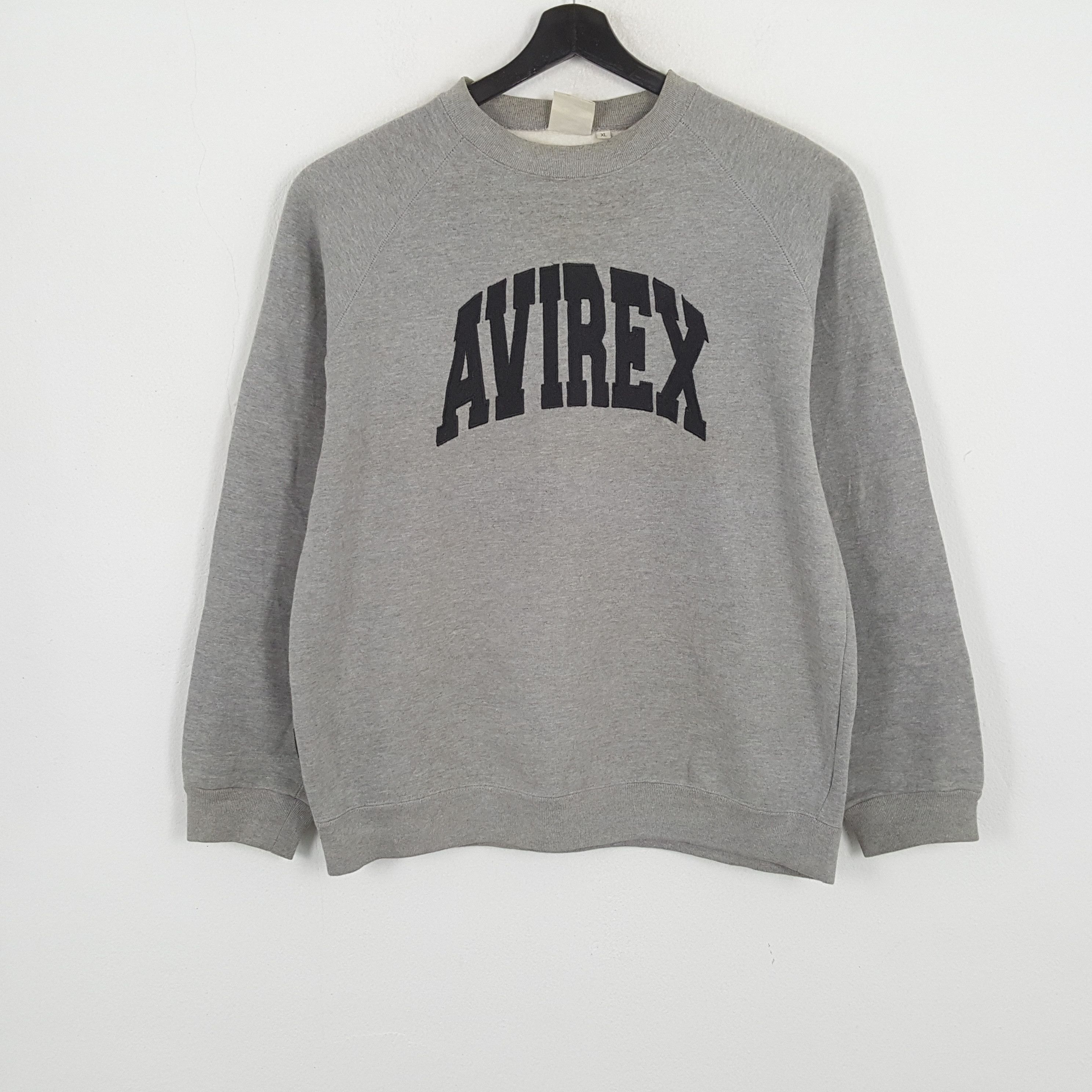 Avirex × Vintage AVIREX Spellout Design Streetwear Style Sweatshirt Size US L / EU 52-54 / 3 - 1 Thumbnail