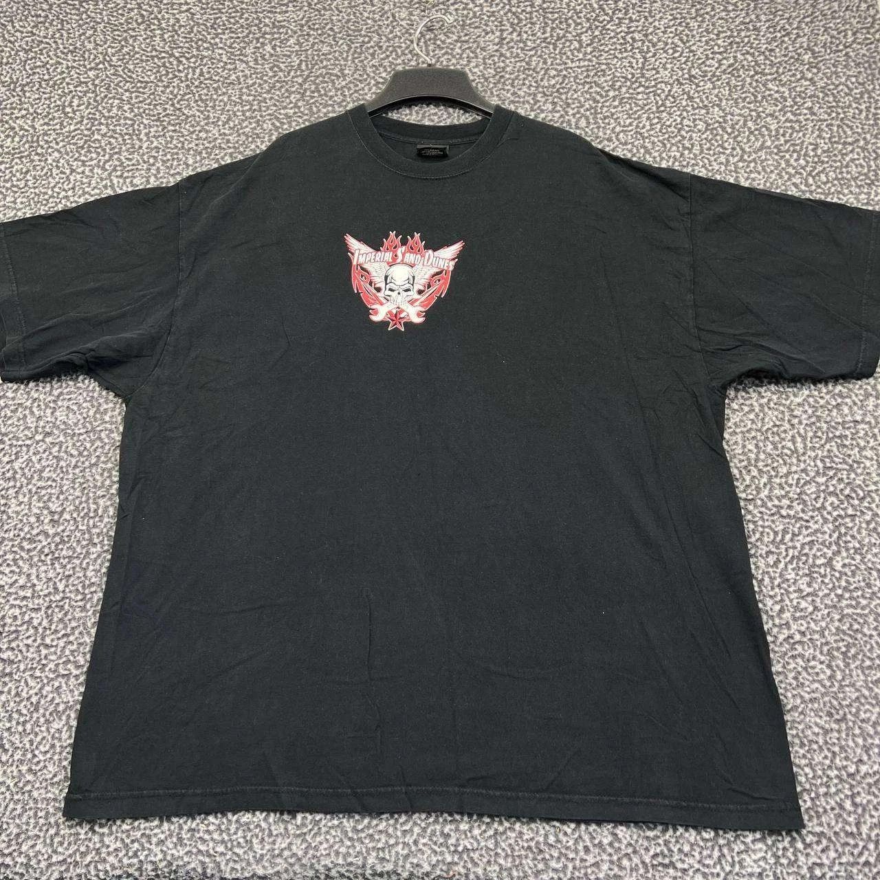 Other Vintage Zeep Imperial Sand Dunes Shirt Men Black Cotton 2XL Size US XXL / EU 58 / 5 - 1 Thumbnail