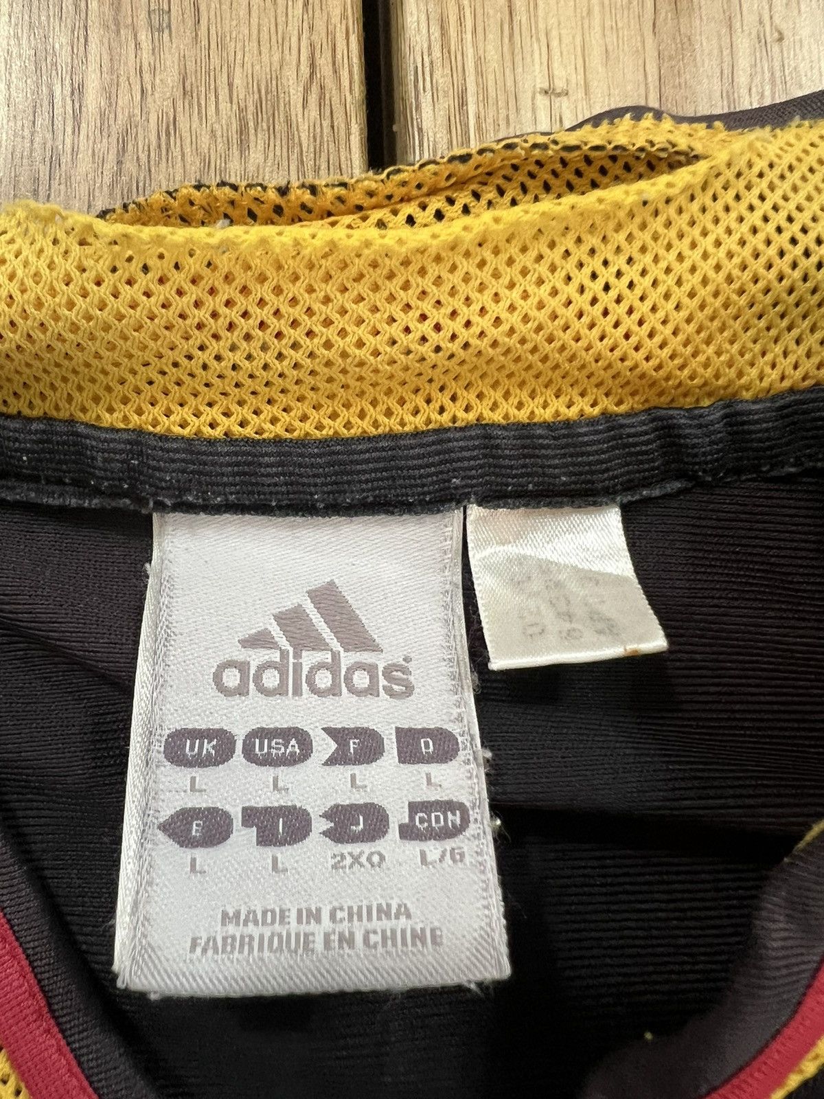 Adidas × Vintage Vintage Adidas German Jersey Size US L / EU 52-54 / 3 - 6 Thumbnail