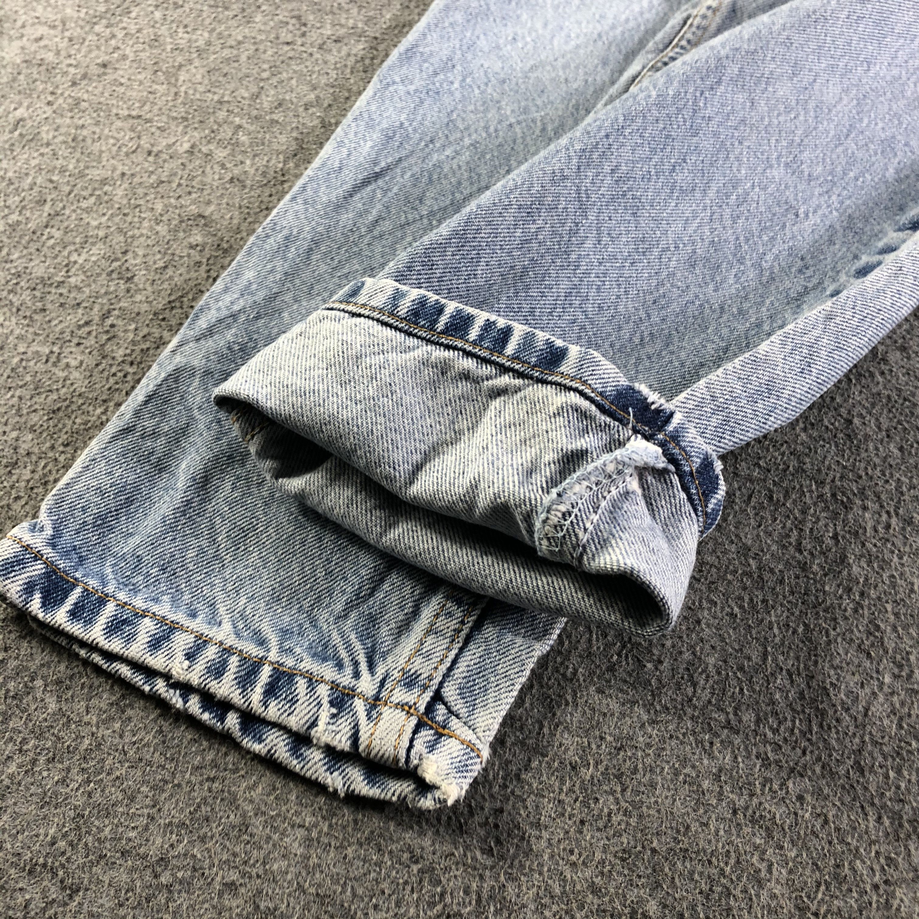 Levi's Vintage Light Wash Levis 912 Jeans-J4263 Size 25" / US 0 / IT 36 - 6 Thumbnail