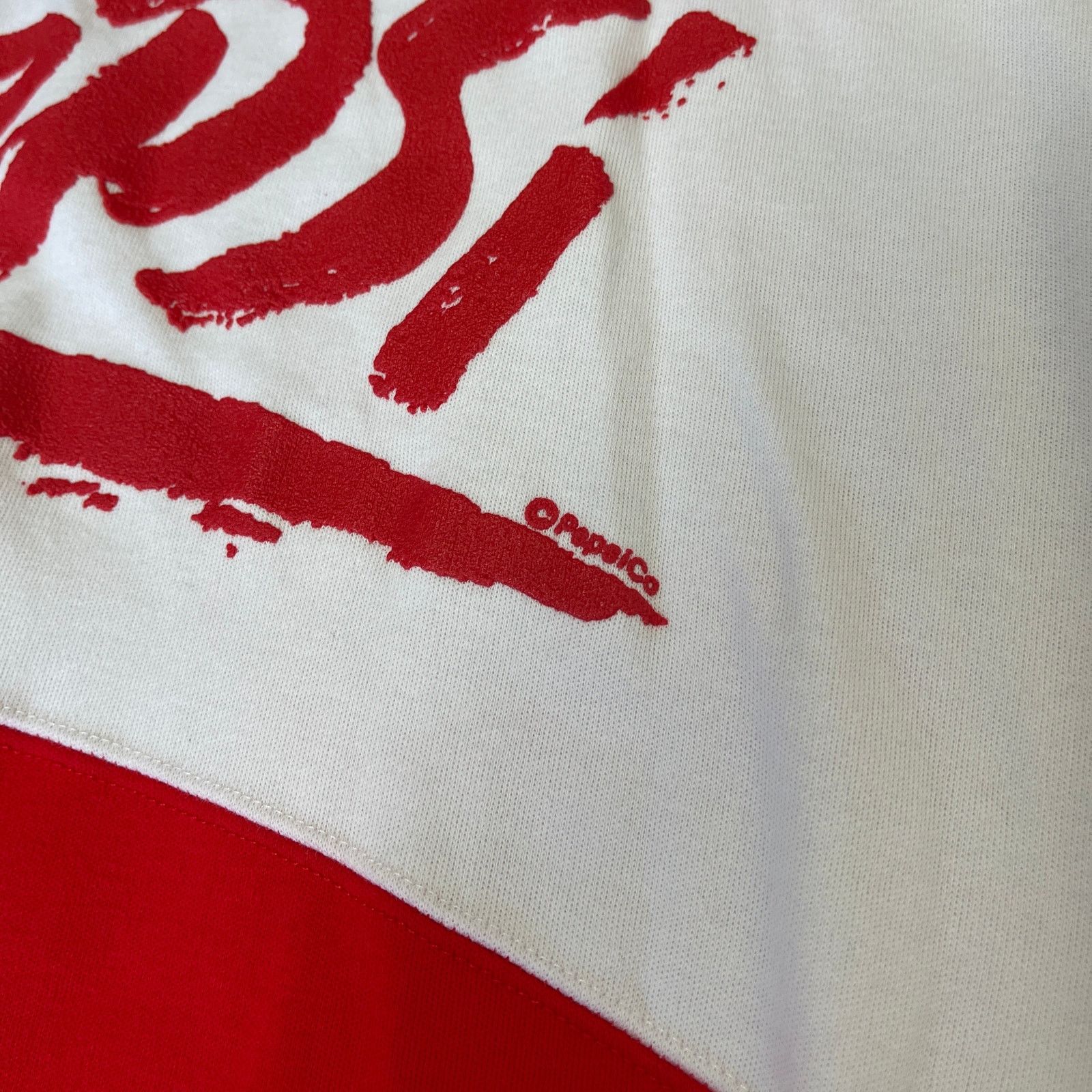 Pepsi VTG 1980’s Red White Pepsi Drop Shoulder Sweatshirt NWOT M Size US M / EU 48-50 / 2 - 13 Thumbnail