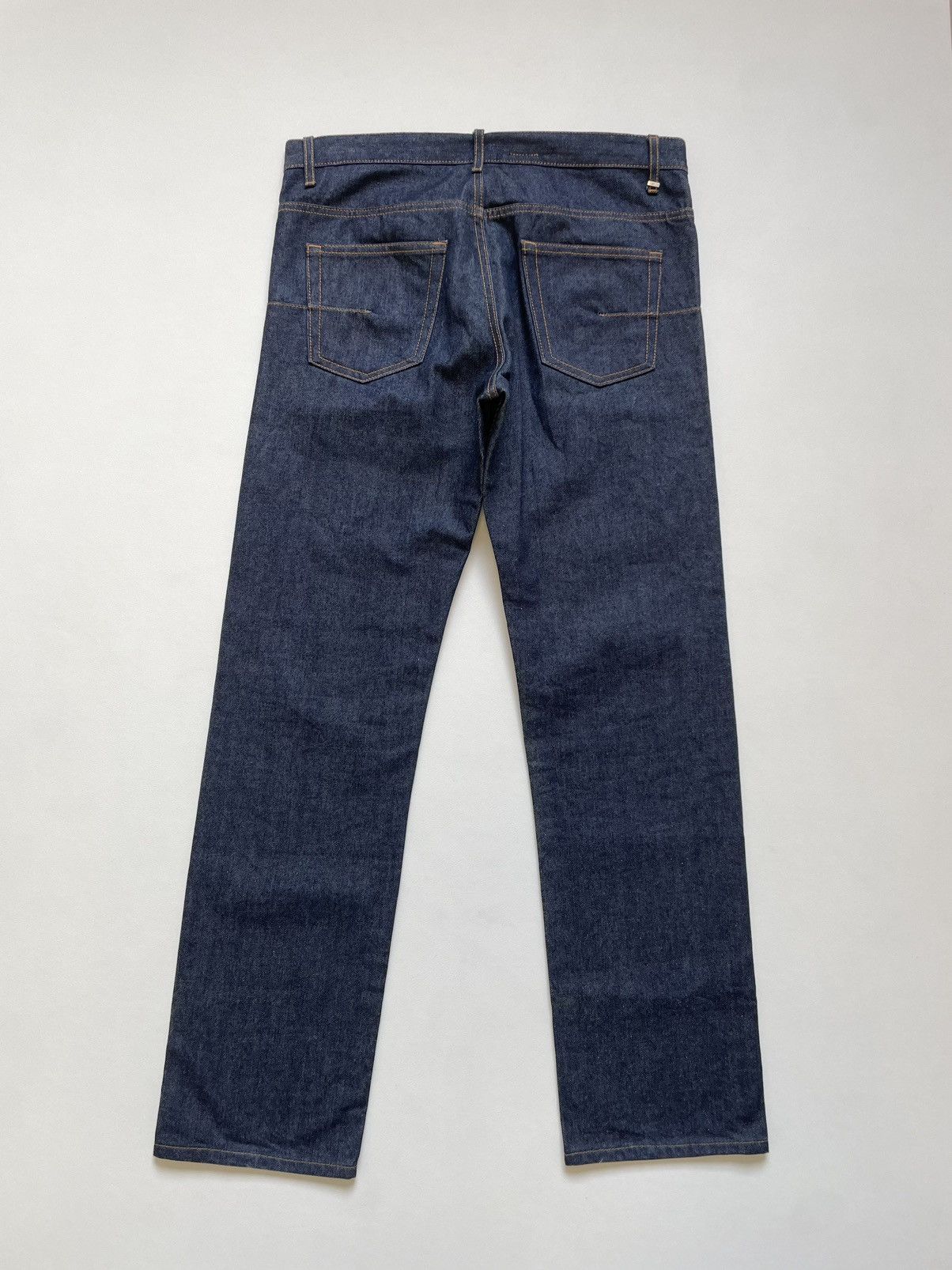 Dior 19cm MII Raw Blue Denim Jeans Size US 32 / EU 48 - 11 Thumbnail
