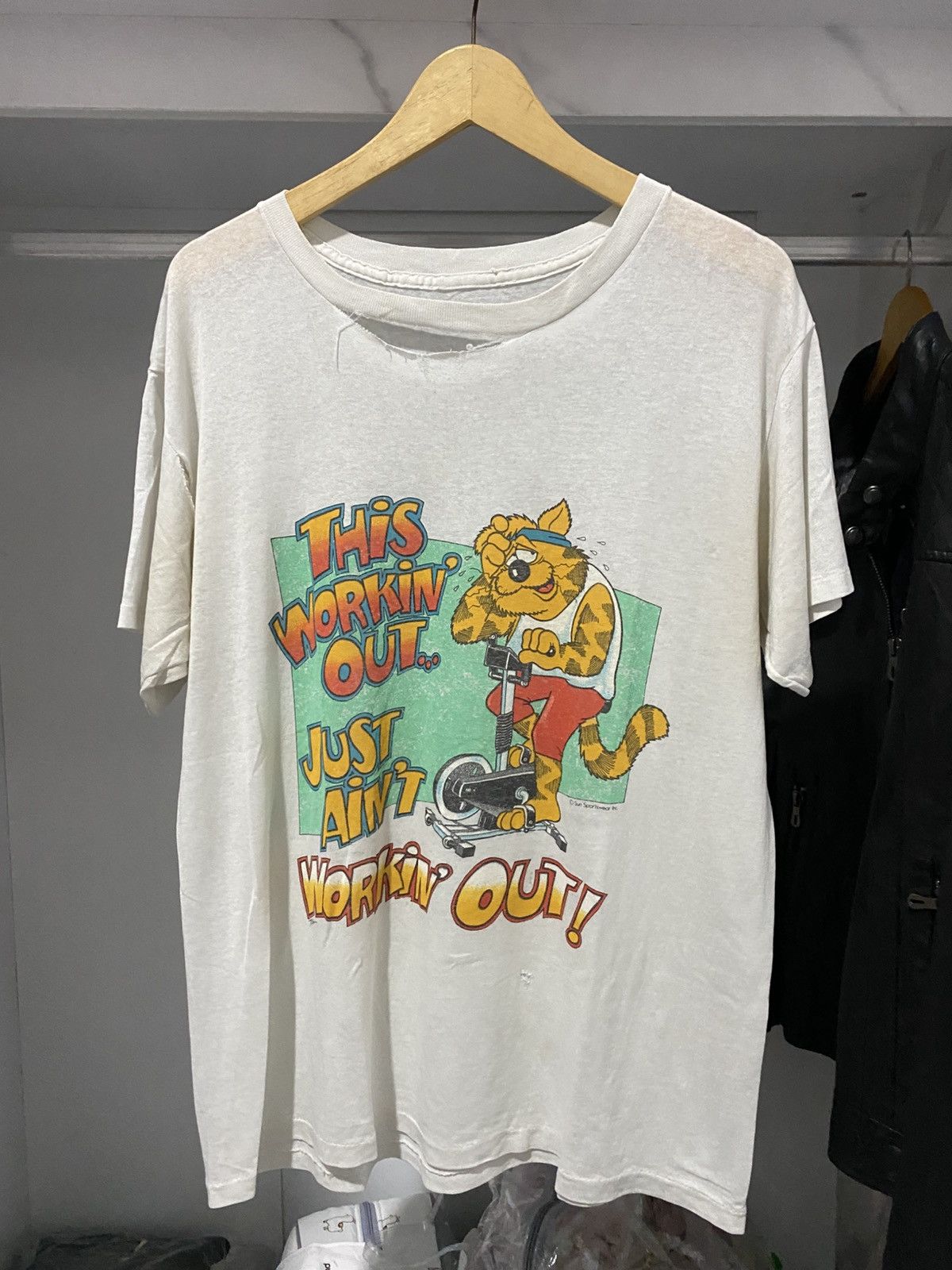 Vintage 🖤BLACKFRIDAY🖤Vintage 80s Papperthin Disstressed Shirt Size US XL / EU 56 / 4 - 2 Thumbnail