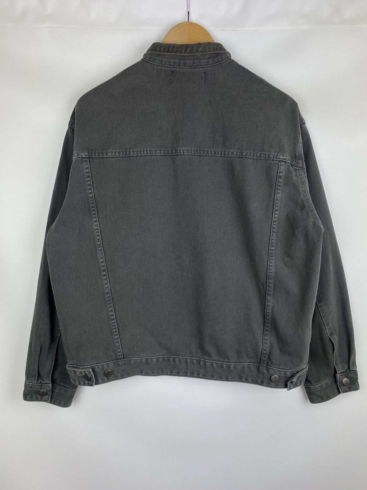Represent Clo. Represent Clo. Spread collar men’s smoke denim jacket size L Size US L / EU 52-54 / 3 - 14 Thumbnail