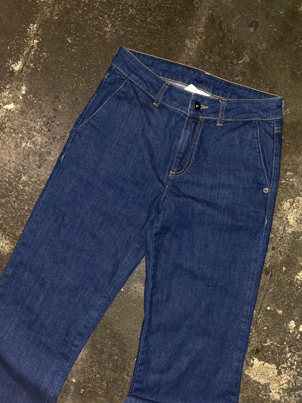 Hysteric Glamour × Valentino Wild leg Bootcut Luxury Flared VALENTINO DENIM PANTS Jeans Size 27" / US 4 / IT 40 - 2 Thumbnail