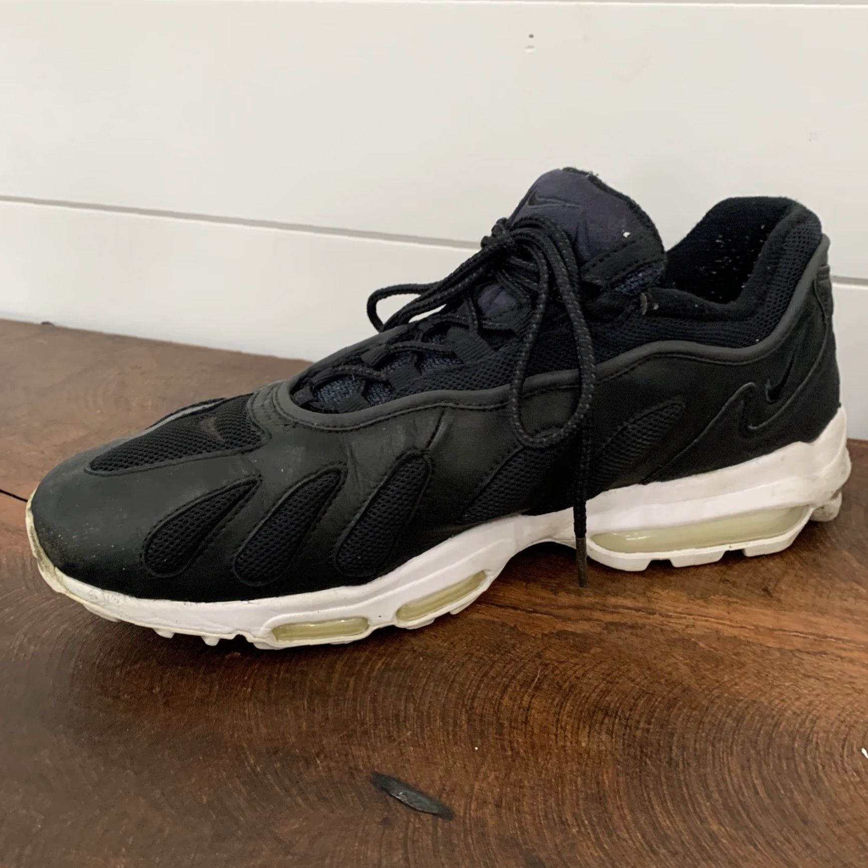 Nike NIKE AIR MAX 96 XX QS Black White SWOOSH 870165-002 Low Top Sneaker Men’s 11 Size US L / EU 52-54 / 3 - 7 Thumbnail
