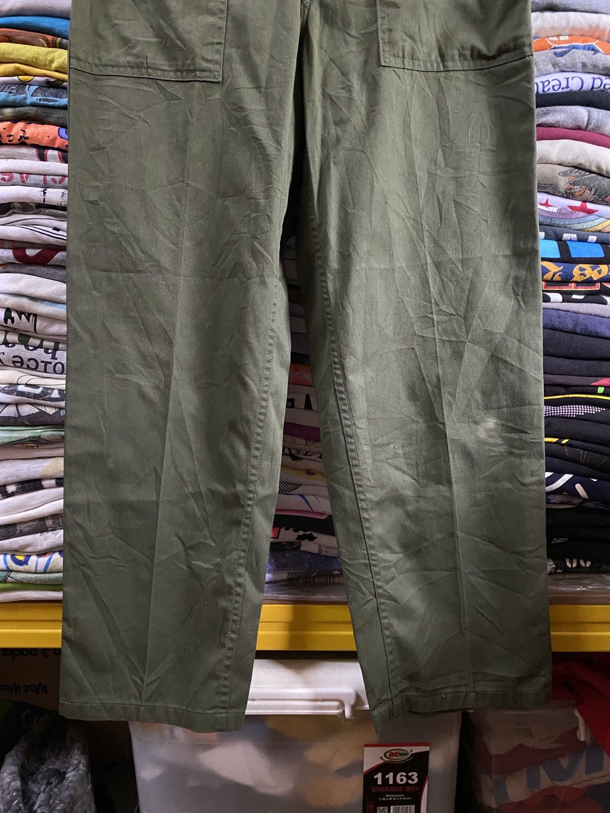 Vintage Vintage Dutch Shell Military olive green army pants Size US 30 / EU 46 - 4 Thumbnail