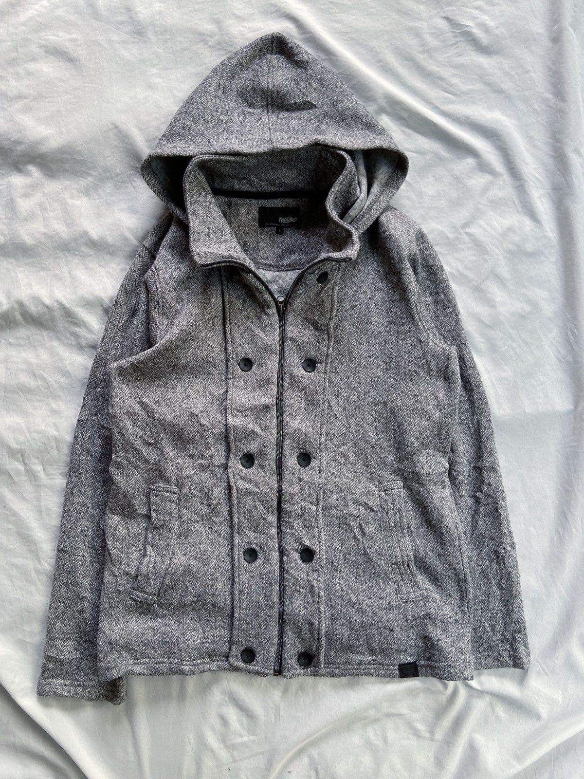 Isamu Katayama Backlash MOSSIMO CASUAL BONO ZIP HOODIE yohji yamamoto style Size US L / EU 52-54 / 3 - 1 Thumbnail