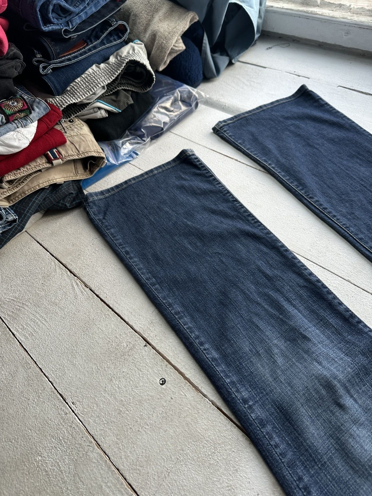 Levi's BOOTCUT🚨Vintage 90s Levis Jeans 528 84 Light Wash Denim Size 29" - 5 Thumbnail
