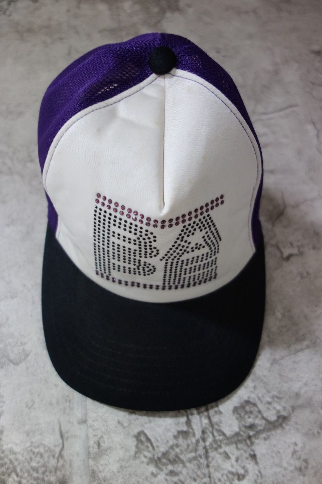 Bape bape x swarovski purple cap Size ONE SIZE - 3 Thumbnail