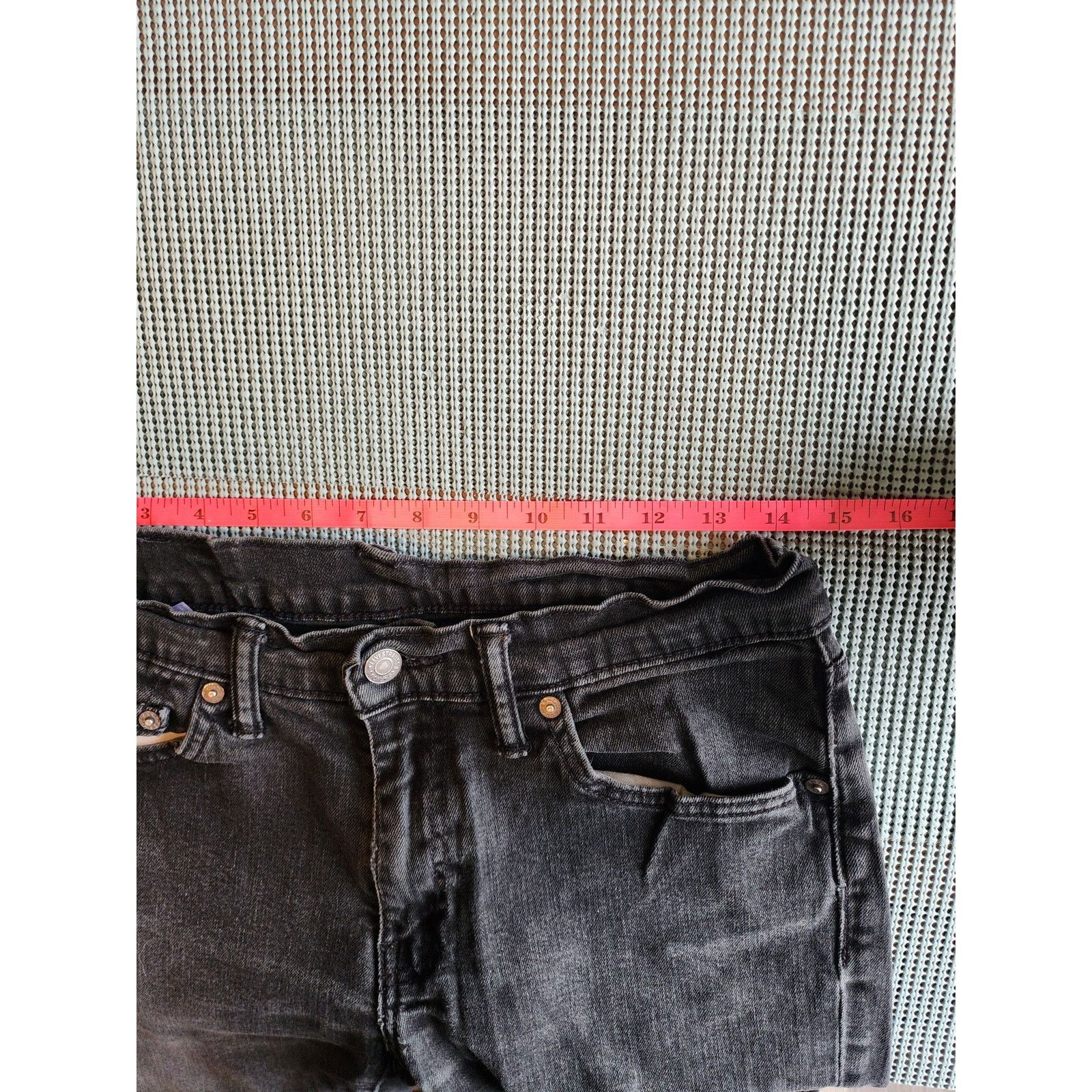 Levi's Levi's 511 32X32 Gray Men's Jeans Black Label Size US 32 / EU 48 - 4 Thumbnail