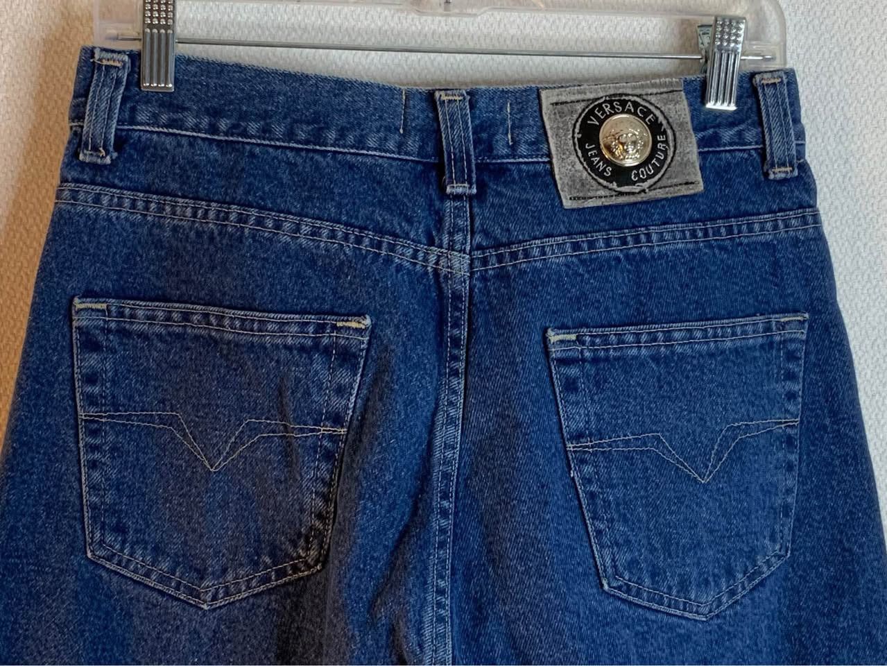 Versace Vintage Versace Jeans Regular Fit Button fly Made in Italy Size US 34 / EU 50 - 6 Thumbnail