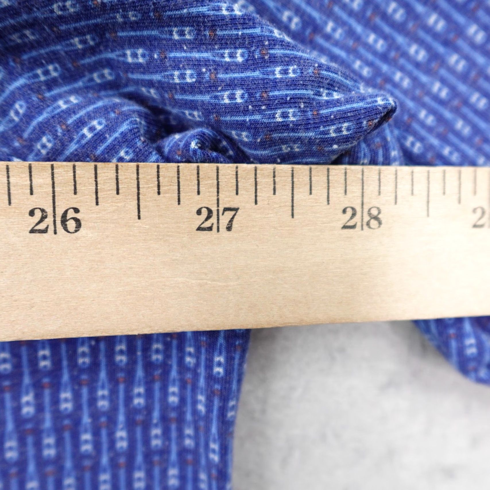 Peter Millar Peter Millar Polo Shirt Mens 2XL Blue Seaside Performance Golf Stretch Print Geometric Size US XXL / EU 58 / 5 - 7 Thumbnail