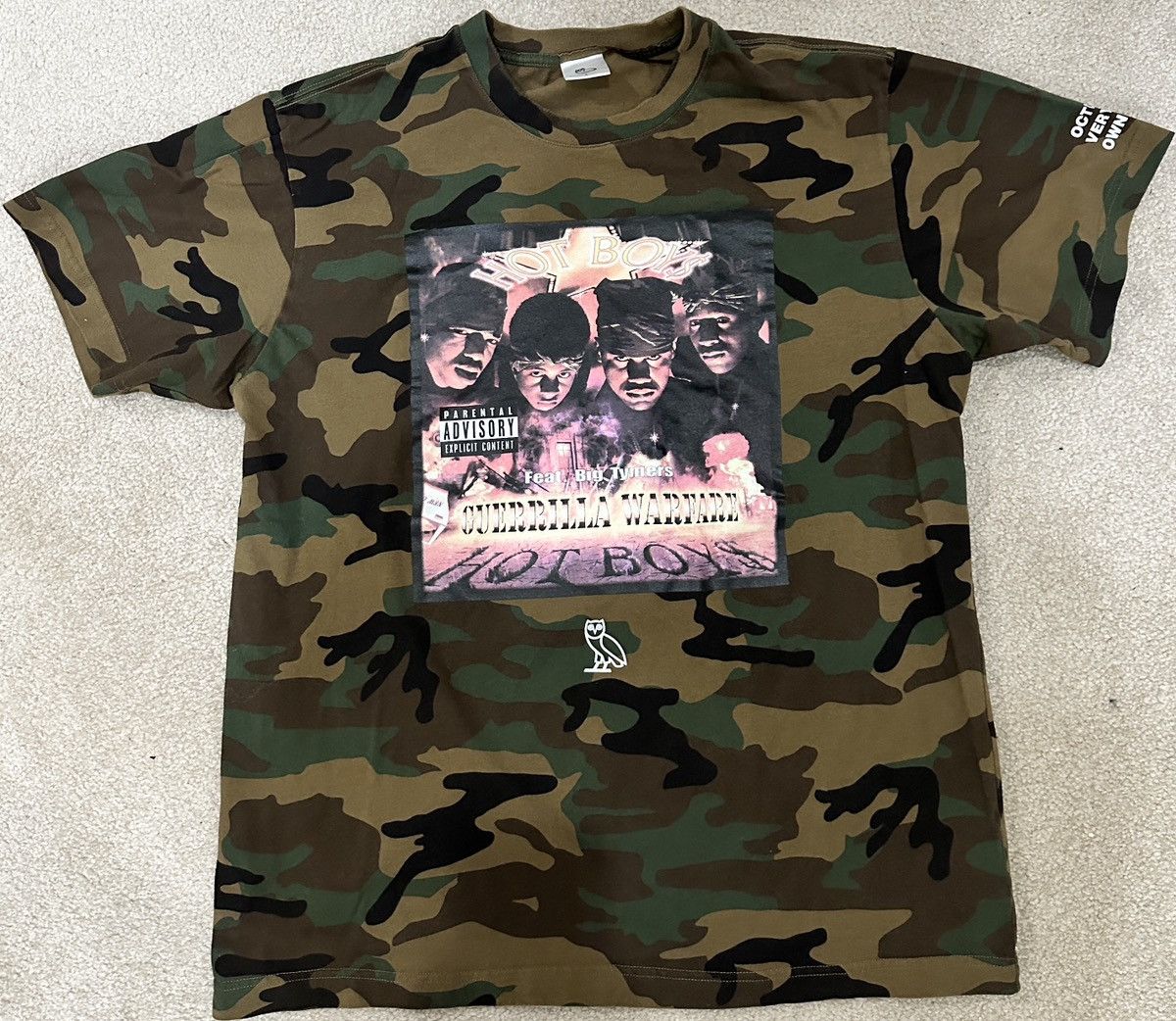 October's Very Own Octobers Very Own OVO x Hot Boys Guerrilla Warfare Tee Size US L / EU 52-54 / 3 - 1 Thumbnail