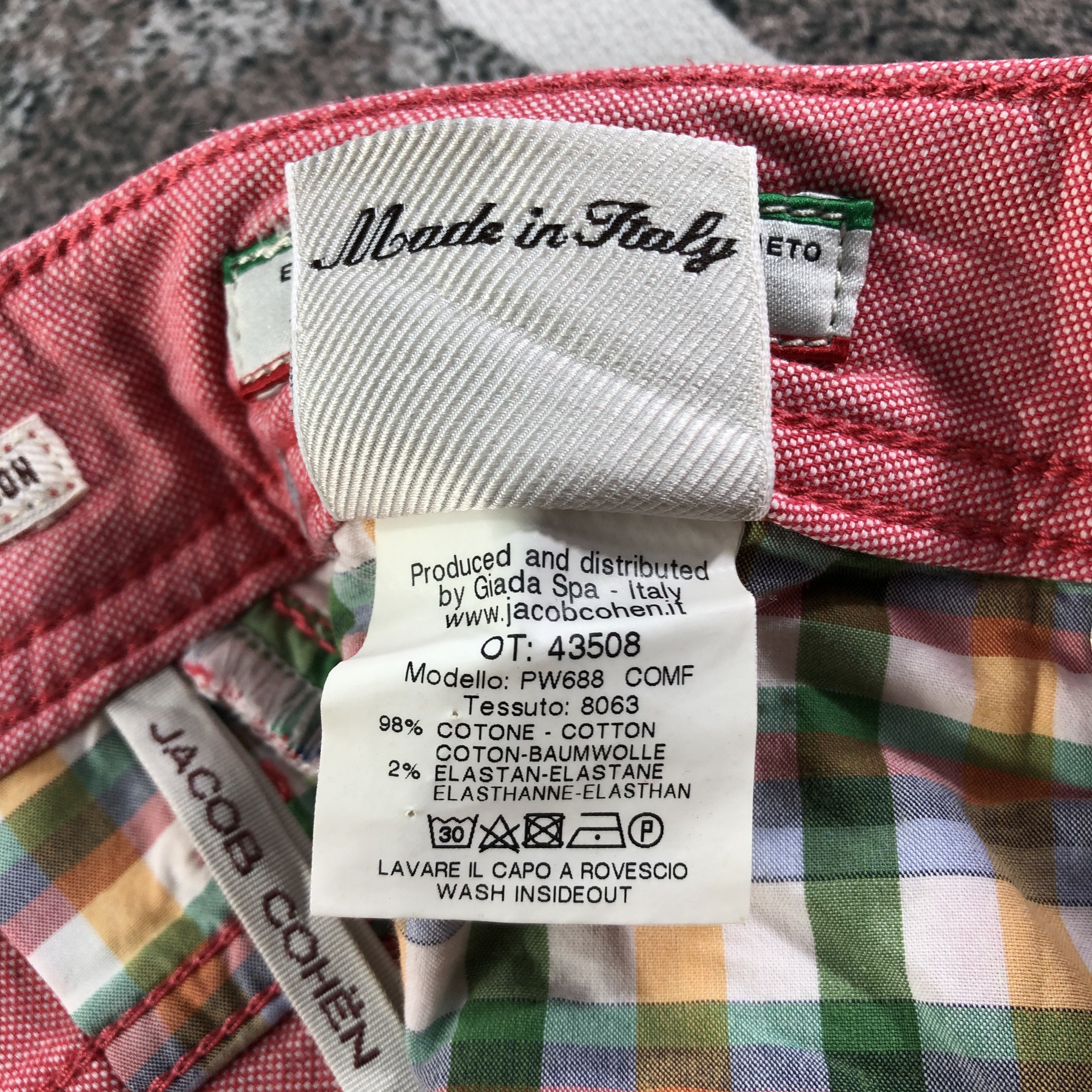 Jacob Cohen Jacob Cohen Pink Handmade Jeans KJ2100 Size 30" / US 8 / IT 44 - 9 Thumbnail