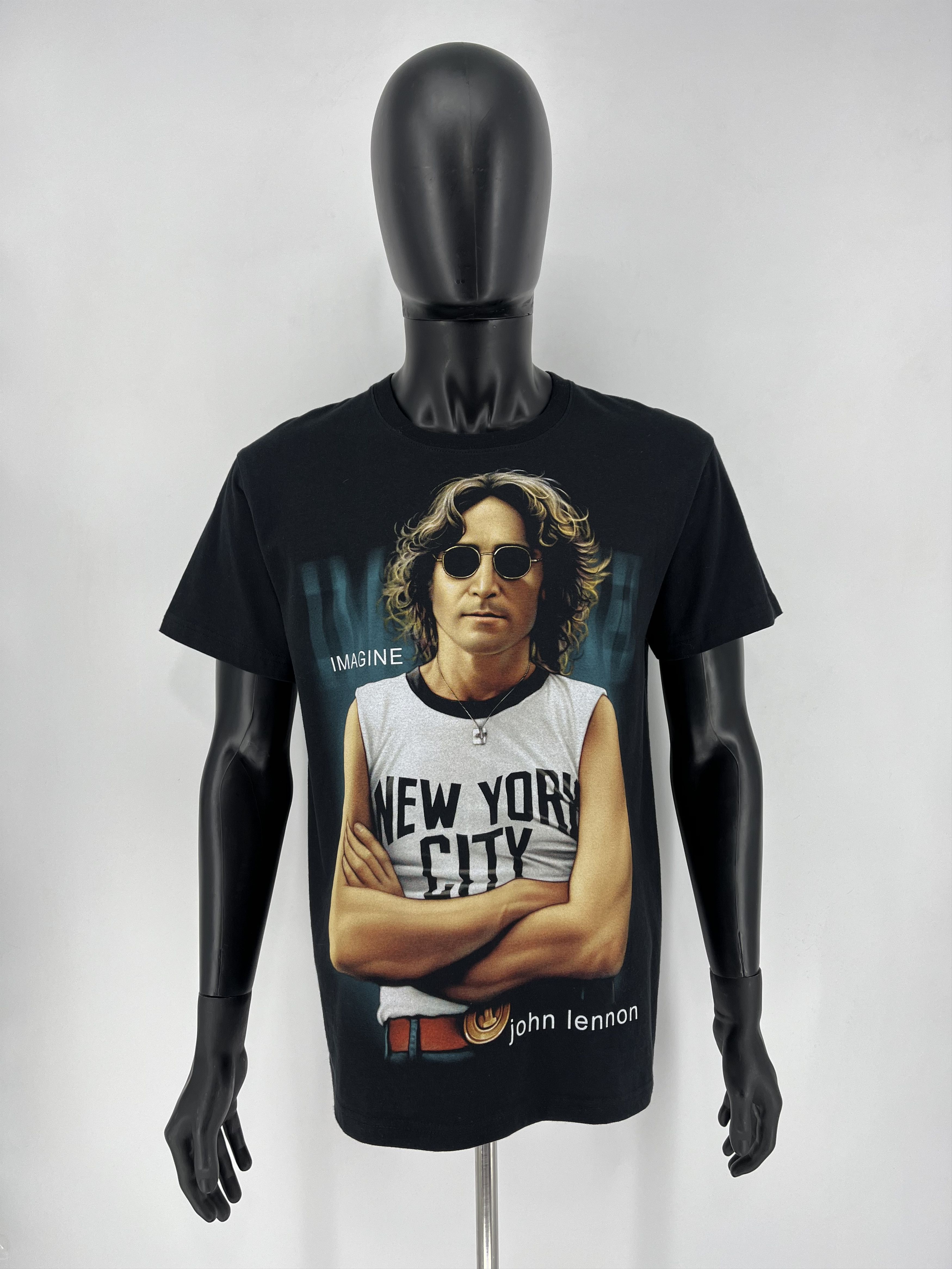 Vintage John Lennon All Over Print Vintage Tee Size US M / EU 48-50 / 2 - 3 Thumbnail