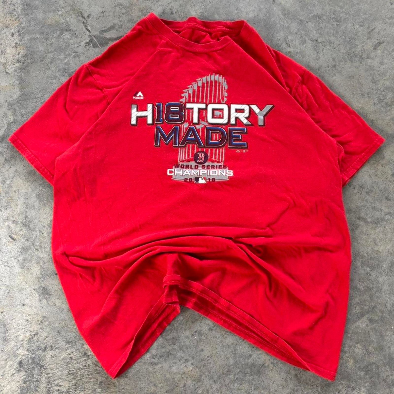 Majestic Boston Red Sox 2018 World Series T-shirt Size US L / EU 52-54 / 3 - 1 Thumbnail