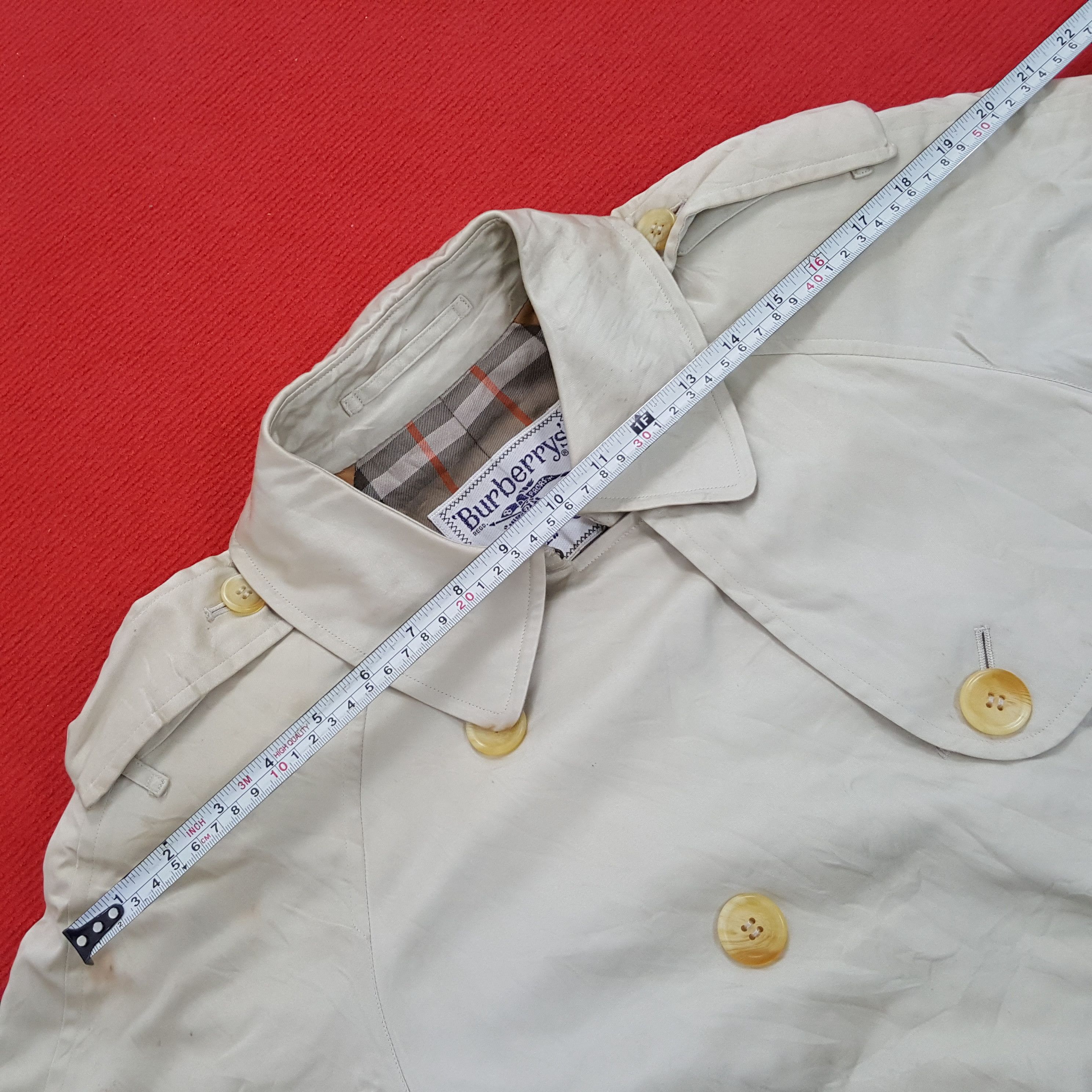 Burberry × Vintage Burberrys Luxury Brand Winter Style Trench Coat Jacket Size US S / EU 44-46 / 1 - 13 Thumbnail