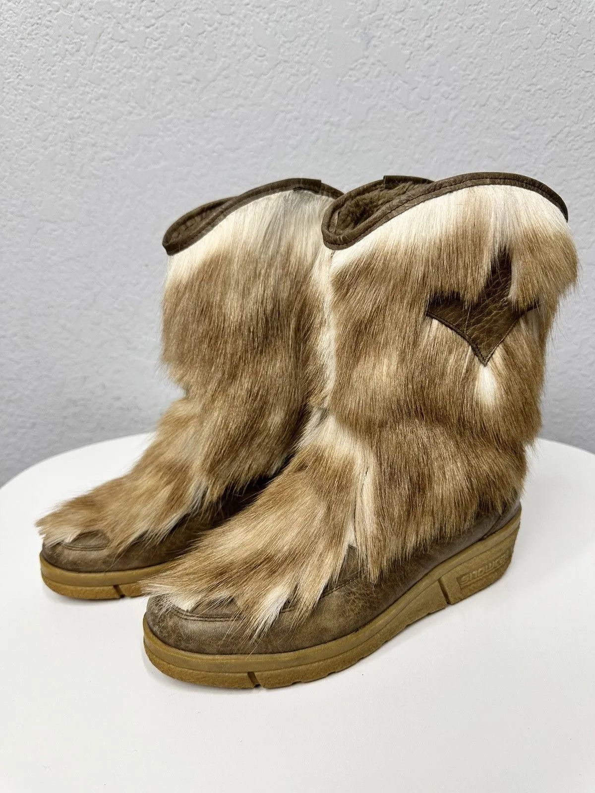 A.S.98 Vintage IfSixWasNine Leather Hight Winter Boots Size US 6 / IT 36 - 6 Thumbnail