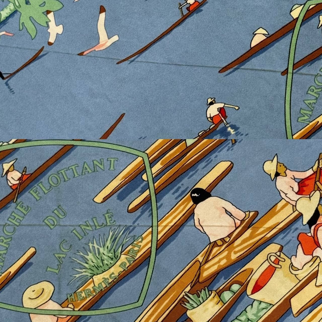 Hermes Hermes "Marche Flottant du Lac Inle" by D. Rybaltchenko Size ONE SIZE - 10 Thumbnail