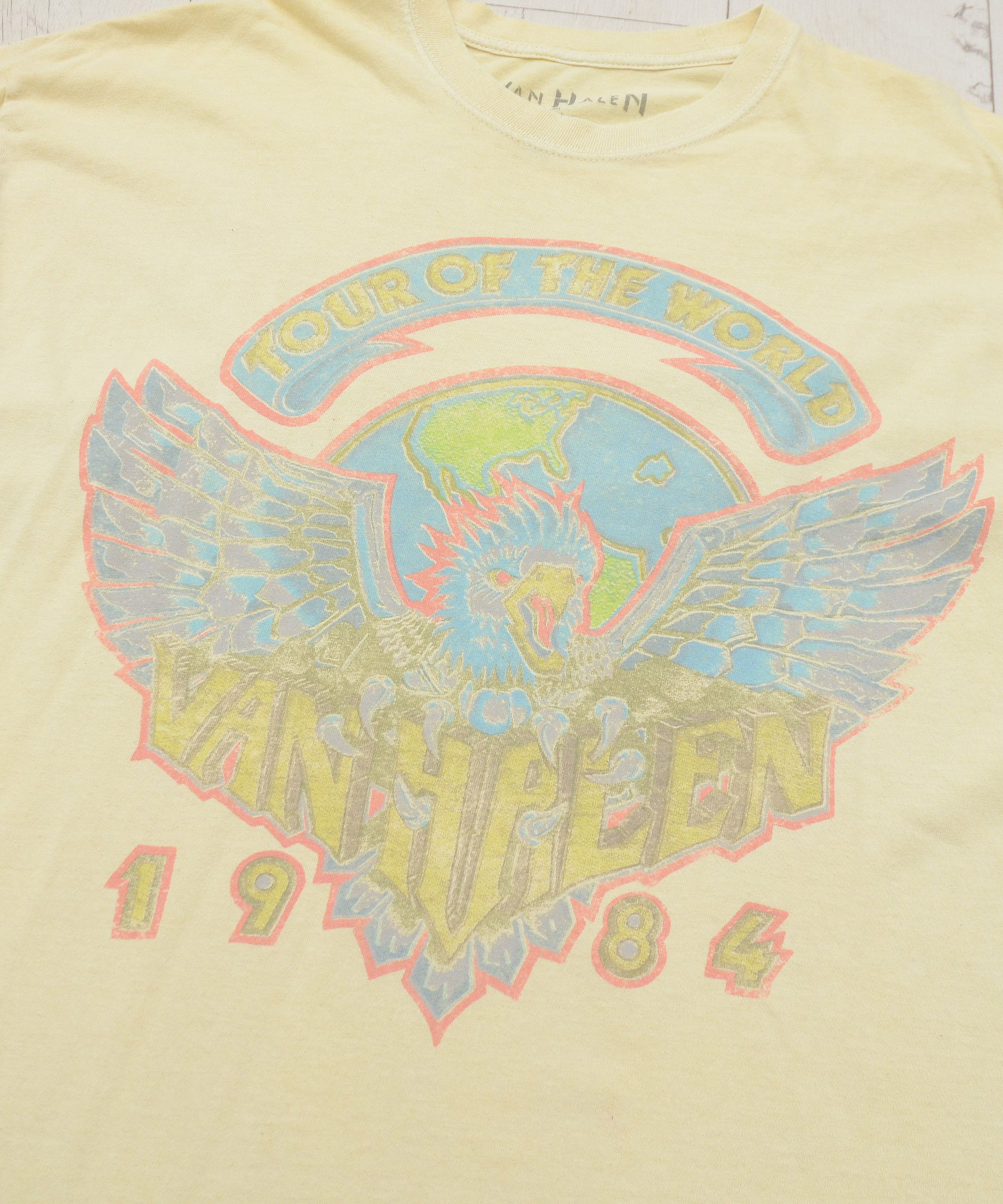 Other Van Halen Tour of the World 1984 Rock Tee XL Oversized Size US M / EU 48-50 / 2 - 4 Thumbnail