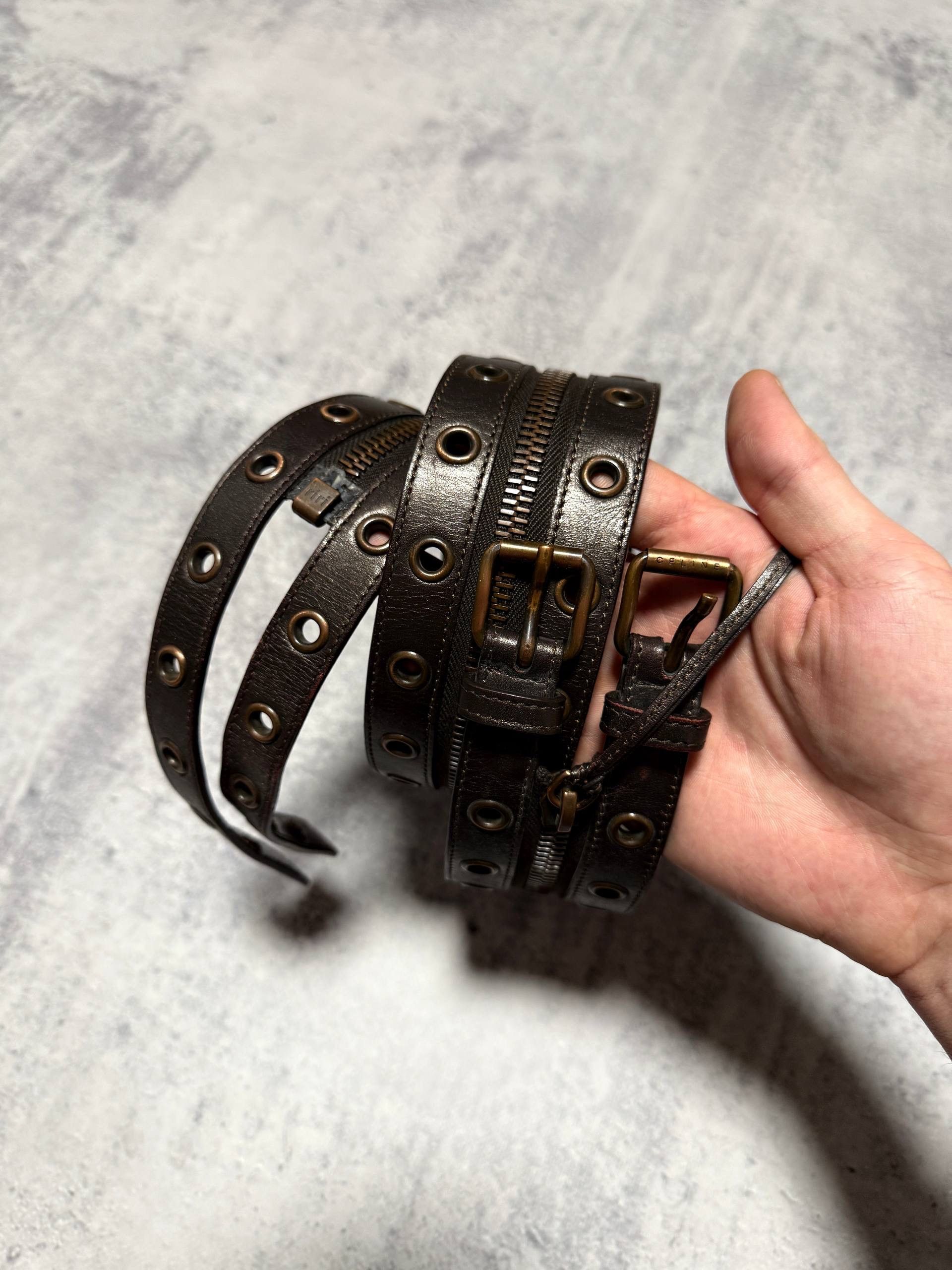 Celine Archive Celine Zipper Belt Size ONE SIZE - 2 Thumbnail