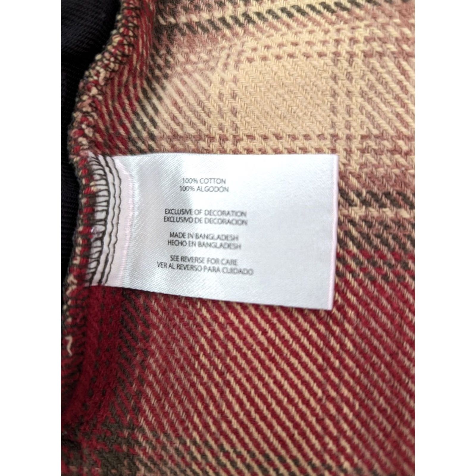 Orvis Orvis Plaid Heavy Flannel Shirt Jacket Men MED Red Check Button-Up Shacket Size US M / EU 48-50 / 2 - 4 Thumbnail