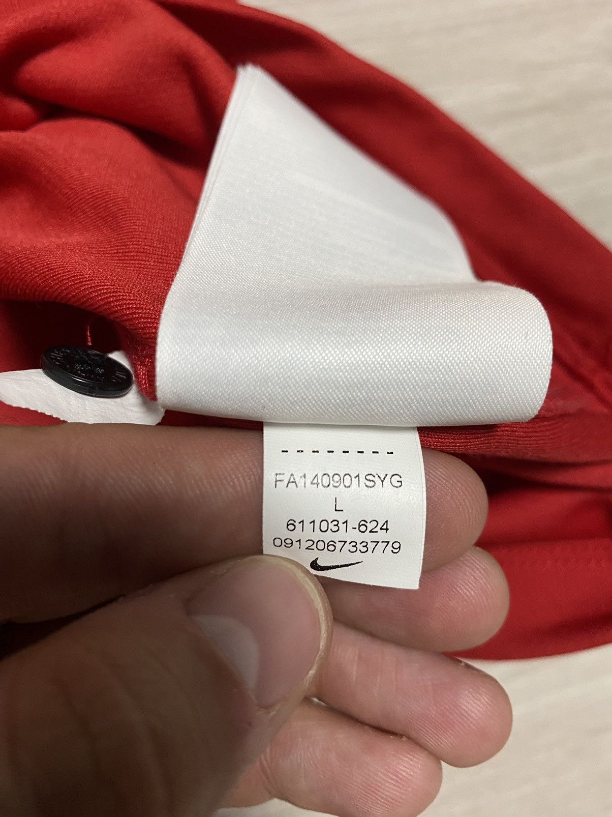 Nike Nike Jersey Manchester United 2014 Home shirt size Large Size US L / EU 52-54 / 3 - 10 Thumbnail
