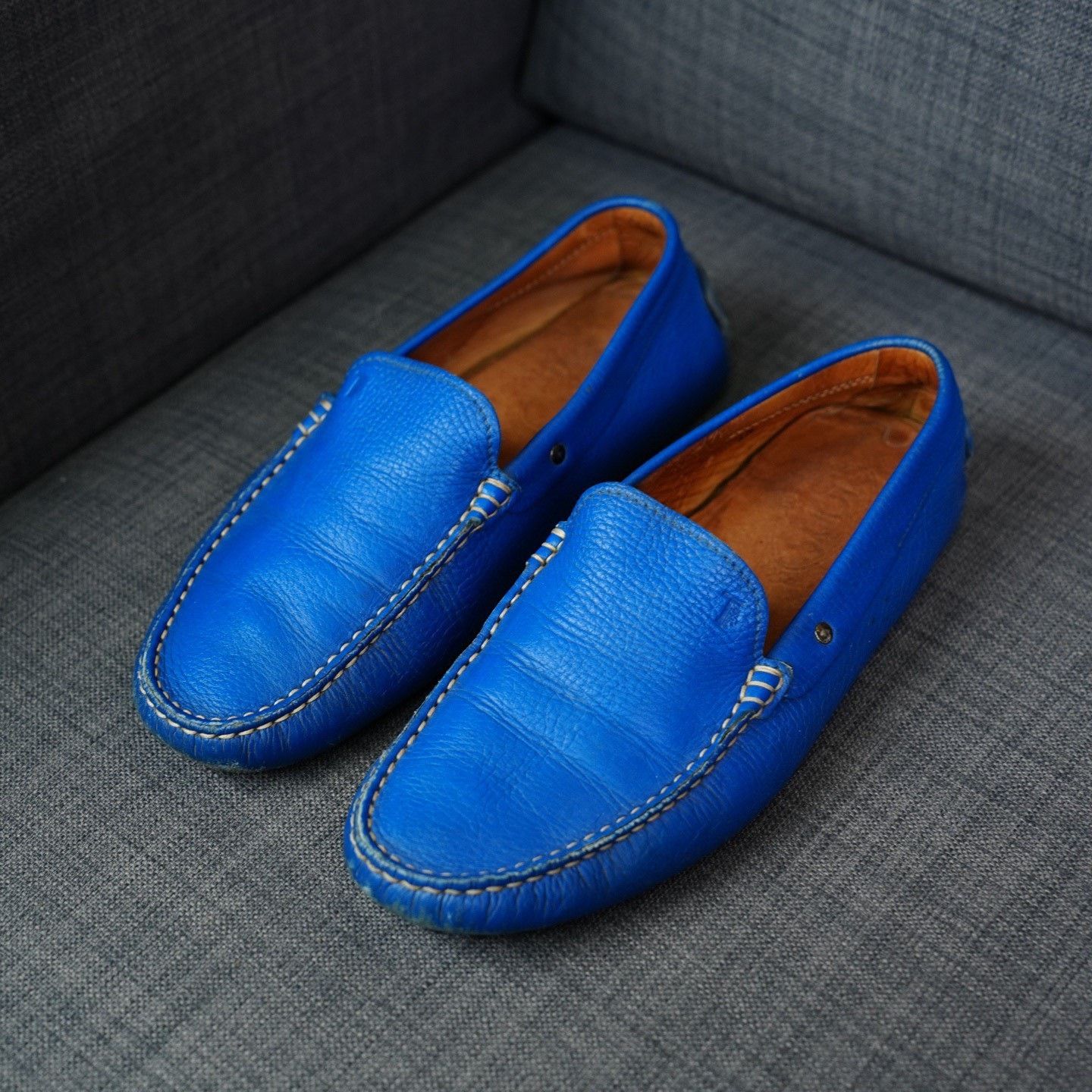 Tod's Tod's Blue Lowtop Sneakers 8.5 Men Size US 8.5 / EU 41-42 - 1 Thumbnail