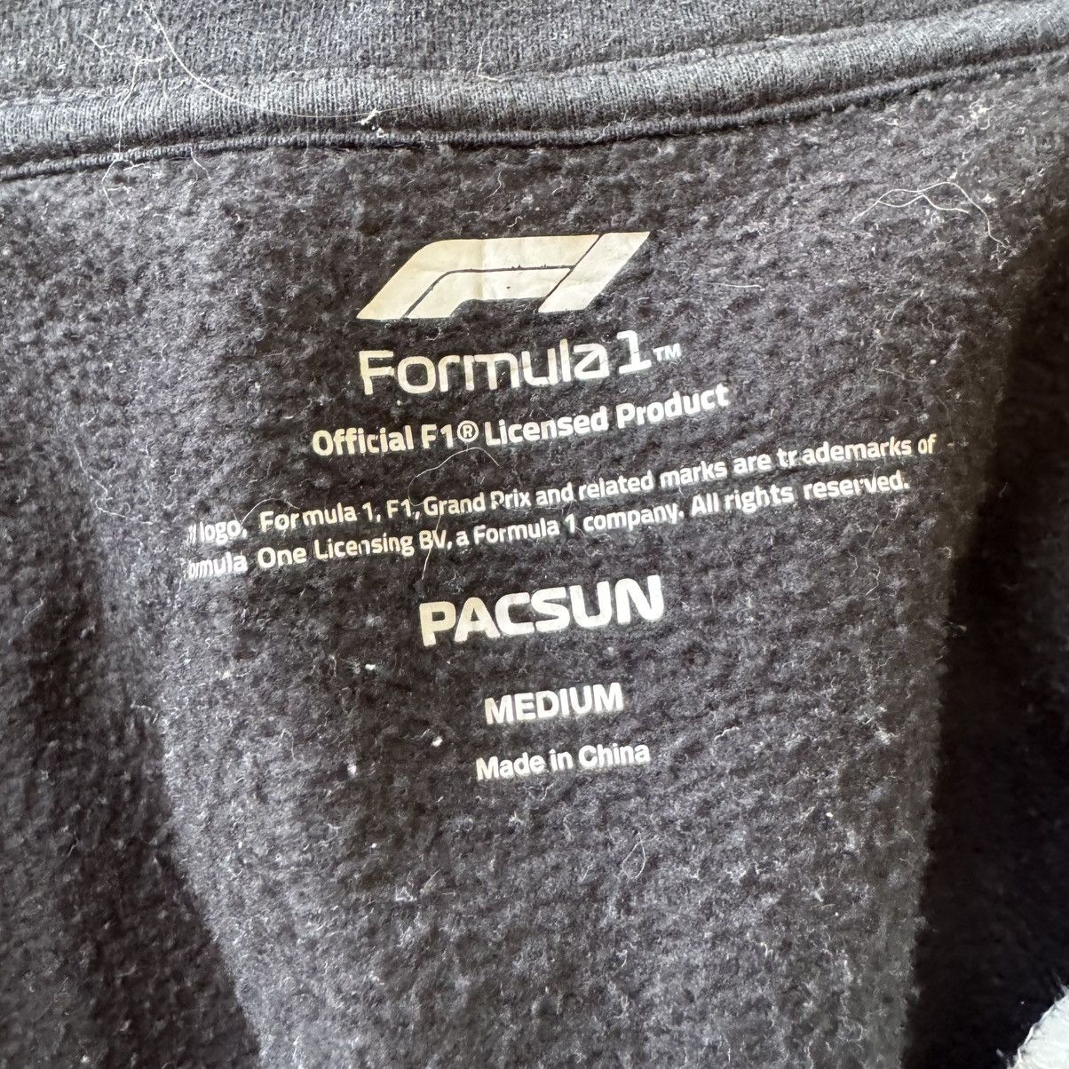 Pacsun Formula 1 x PacSun Colorblock Cropped Zip Up Sweatshirt Size M / US 6-8 / IT 42-44 - 8 Thumbnail