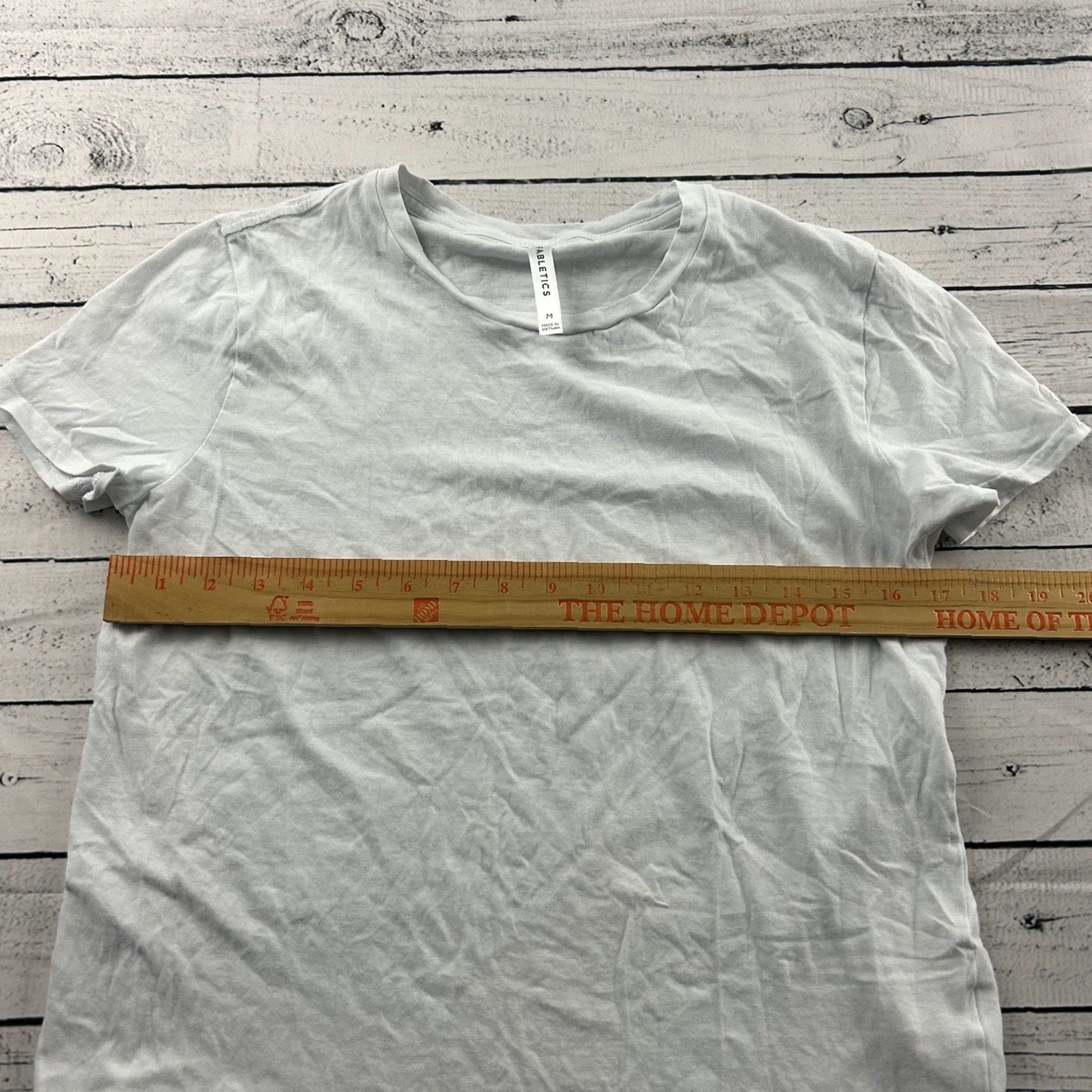 Fabletics Fabletics Short Sleeve T-Shirt Women's M White Shirt Size M / US 6-8 / IT 42-44 - 4 Thumbnail