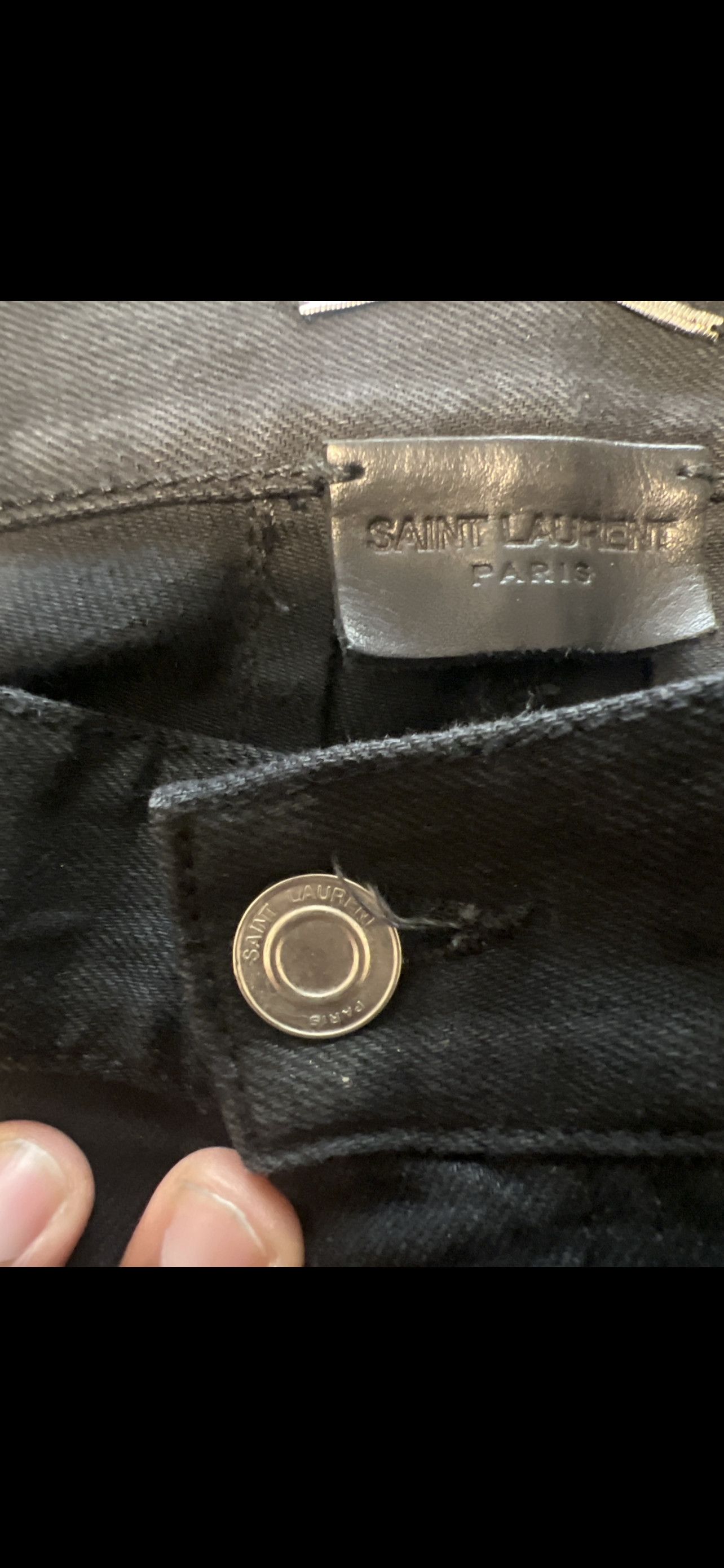 Saint Laurent Paris Saint Lauren biker jeans Size US 34 / EU 50 - 3 Thumbnail