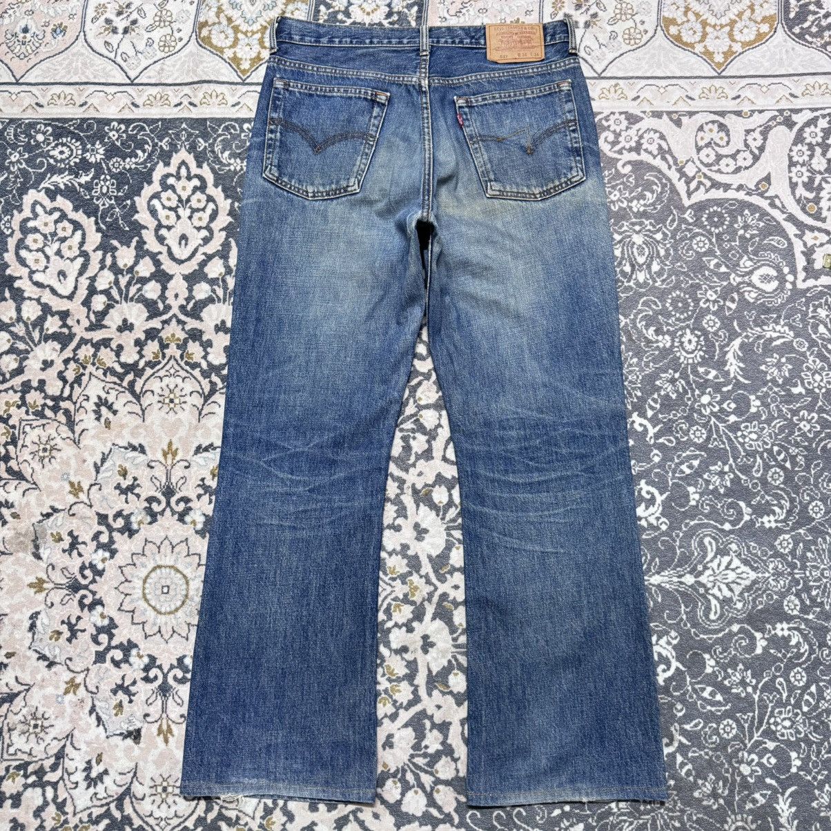 Levi's Vintage Levis 517 Flare Jeans Hedi Slimane Size US 34 / EU 50 - 13 Thumbnail