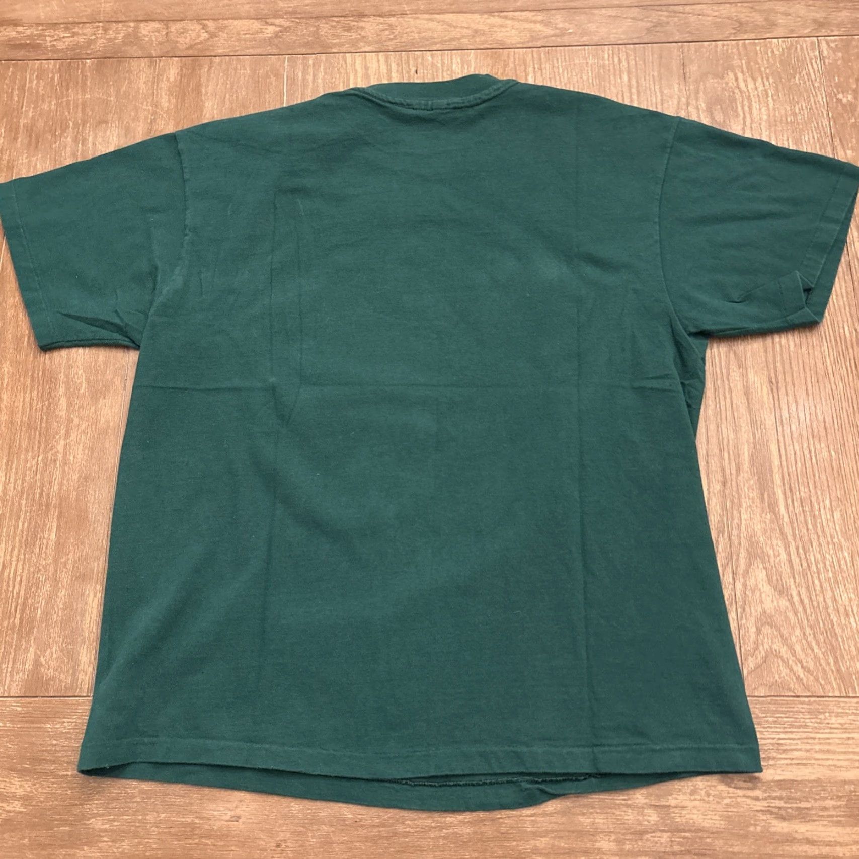 Vintage VINTAGE Graffiti T Shirt Xerox Interns 1995 Green Single Stitch M Men 90s Graffiti Theme Mens Shirt Size US M / EU 48-50 / 2 - 6 Thumbnail