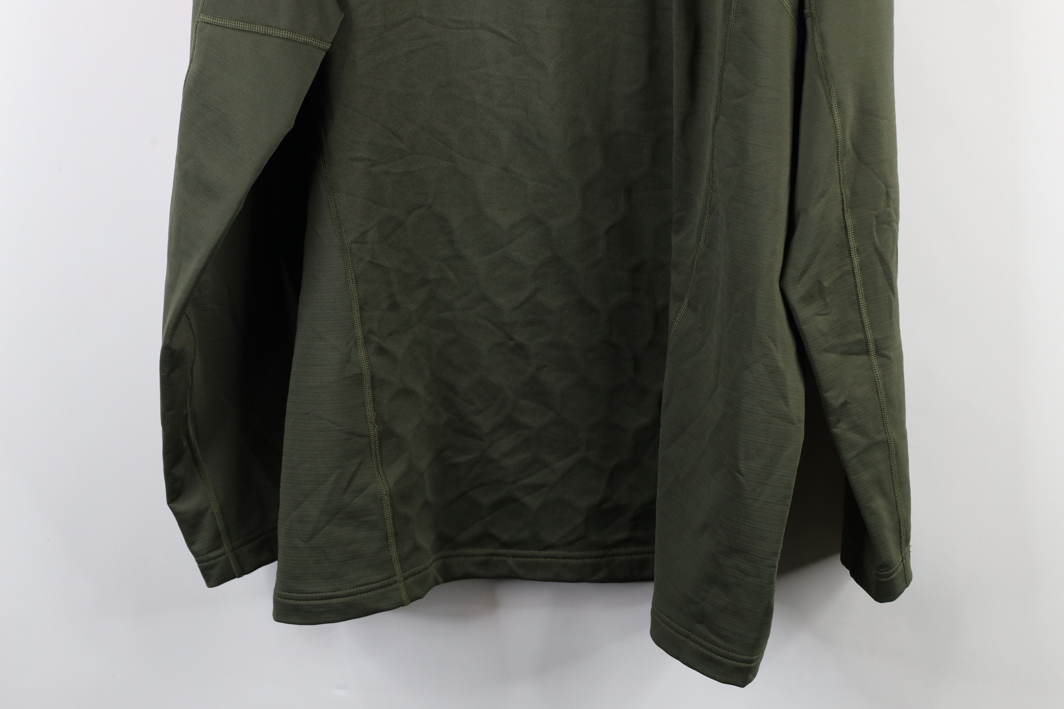 Nike × Vintage Nike Pro Hyperwarm Long Sleeve Training Outdoor Shirt Green Size US XXL / EU 58 / 5 - 15 Thumbnail
