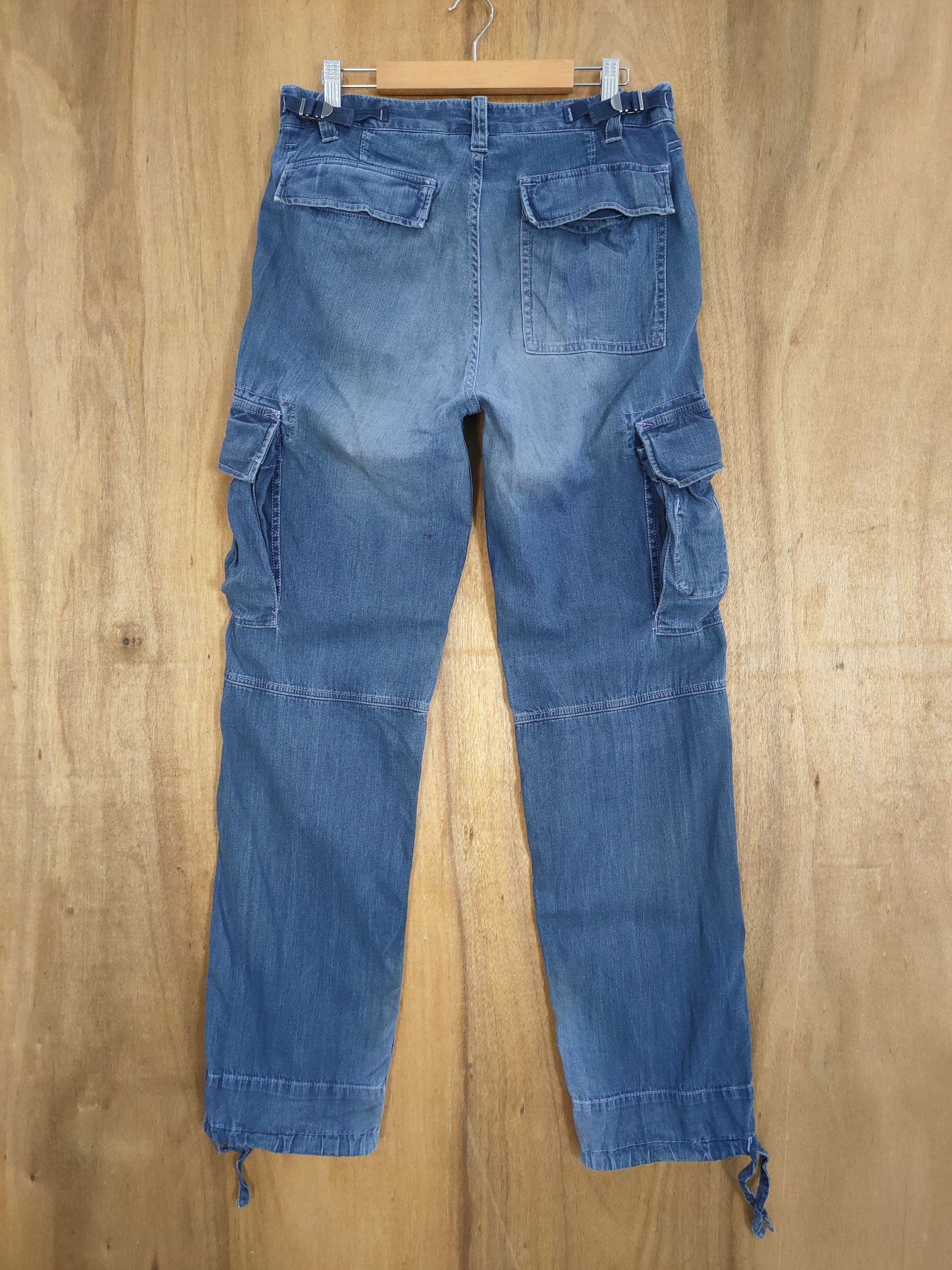 Japanese Brand × Vintage VINTAGE JAPANESE FADED BONDAGE CARGO PANTS Size US 32 / EU 48 - 8 Thumbnail