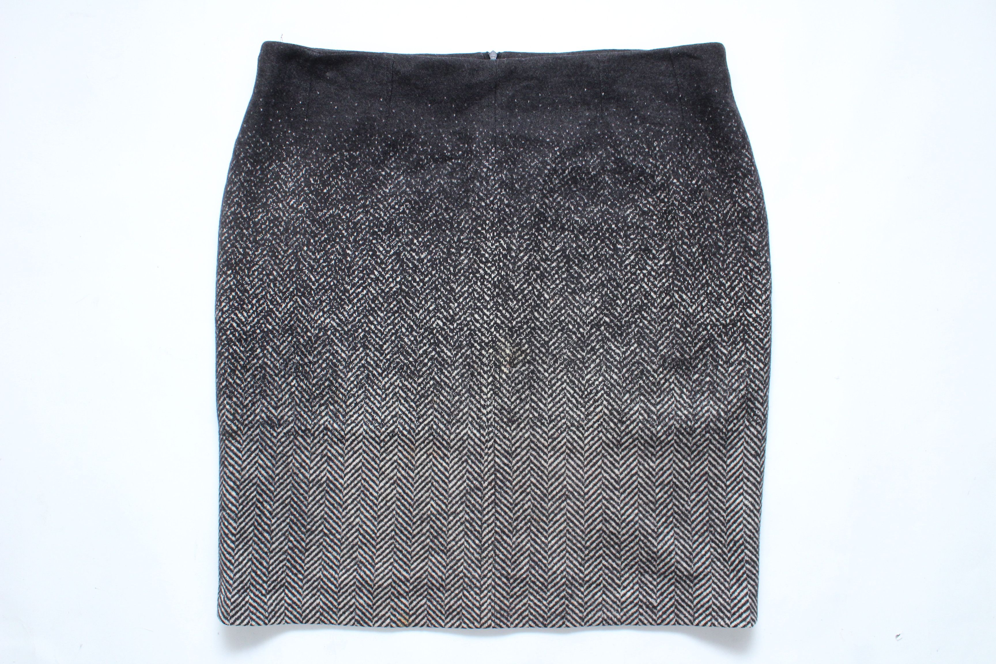 Vintage Devernois Skirt Size 48 Wool Size 34" / US 12 / IT 48 - 3 Thumbnail