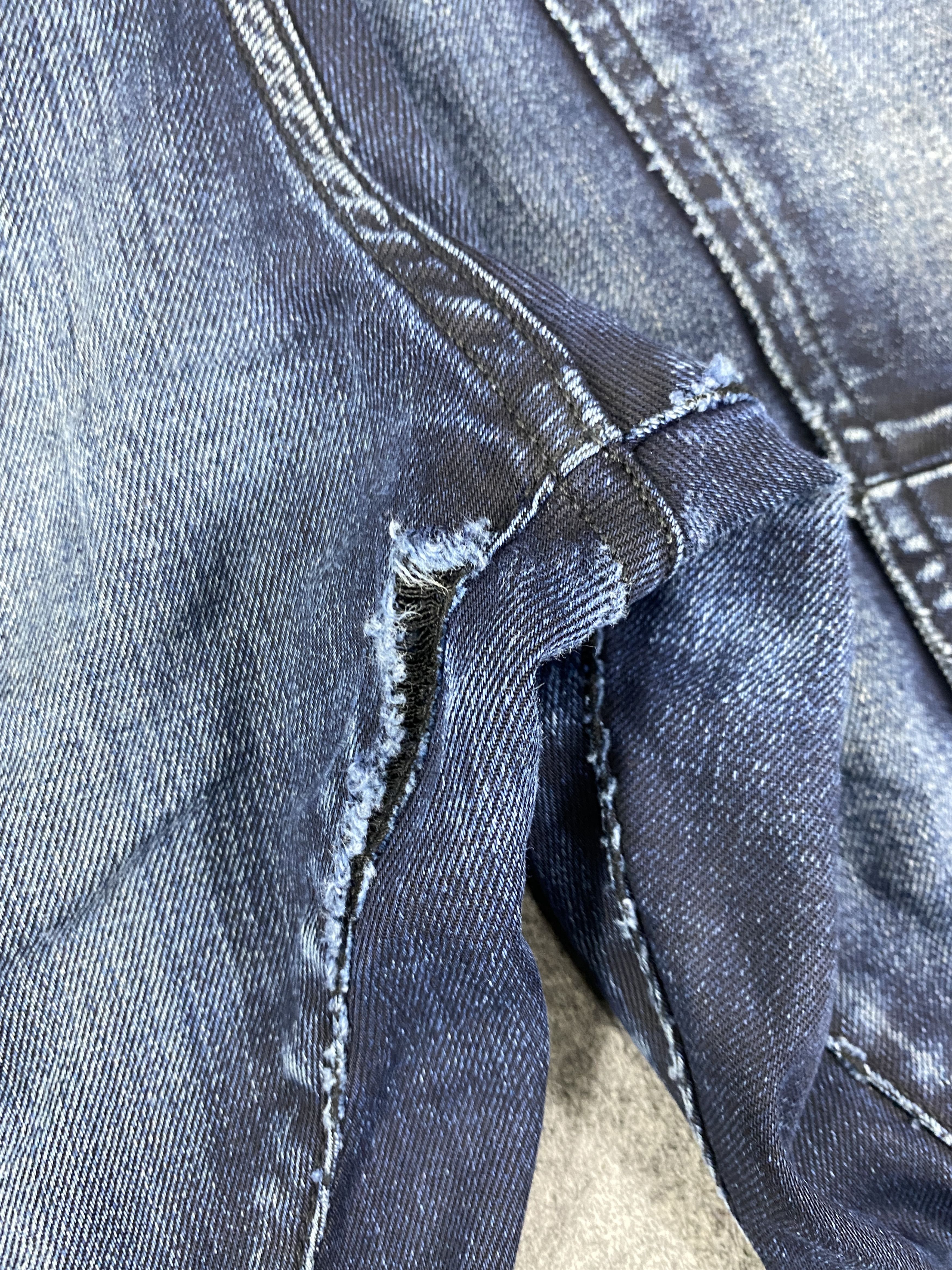Japanese Brand Blue Vintage G-Star Skinny Jeans 32x29.5 - JN3266 Size US 32 / EU 48 - 24 Thumbnail