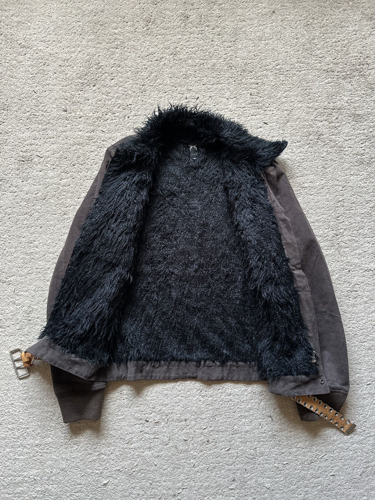 roarguns 2000s Roarguns Fur Trucker Jacket Size US M / EU 48-50 / 2 - 11 Thumbnail