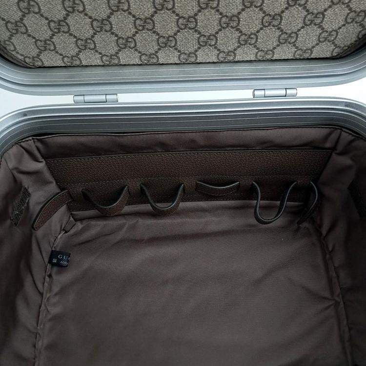 Gucci Gucci Beige Coated Canvas XFPM Beauty Case Size ONE SIZE - 7 Thumbnail
