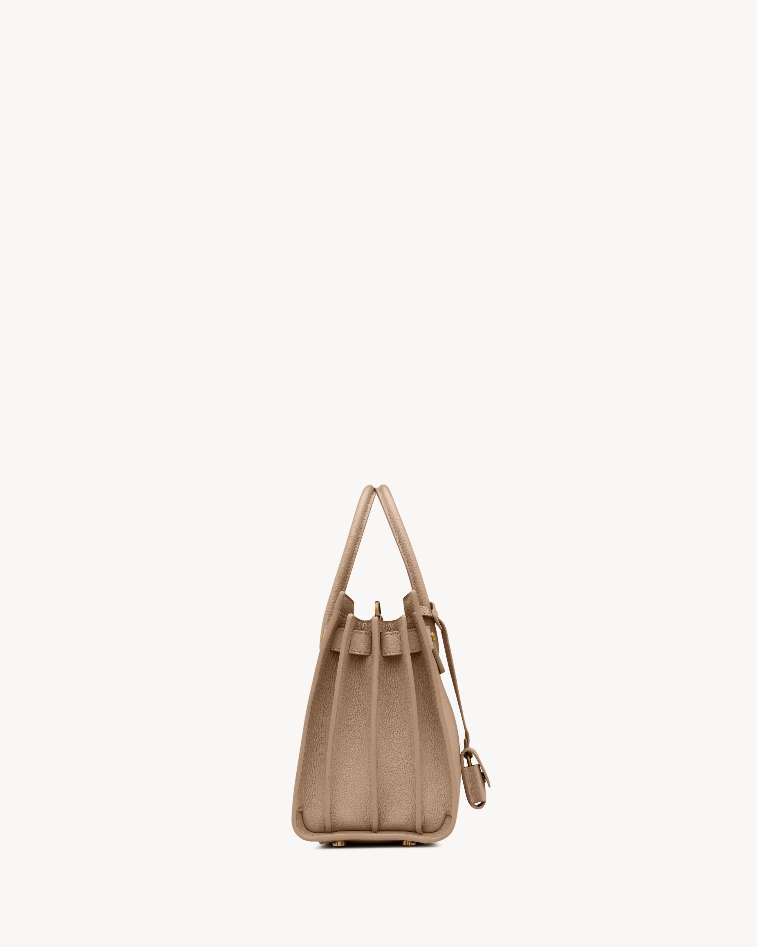 Saint Laurent Paris o1s1wg110924 Size: OS / Sac De Jour Baay Leather Bag Beige Size ONE SIZE - 3 Thumbnail