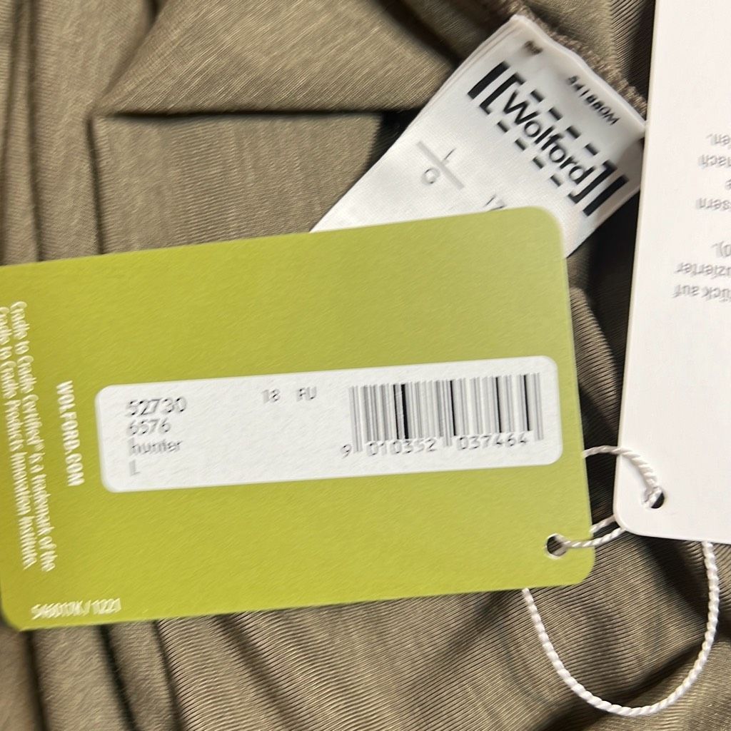 Wolford Wolford Aurora Pure Tank Top 52730 Hunter NWT Size L / US 10 / IT 46 - 8 Thumbnail