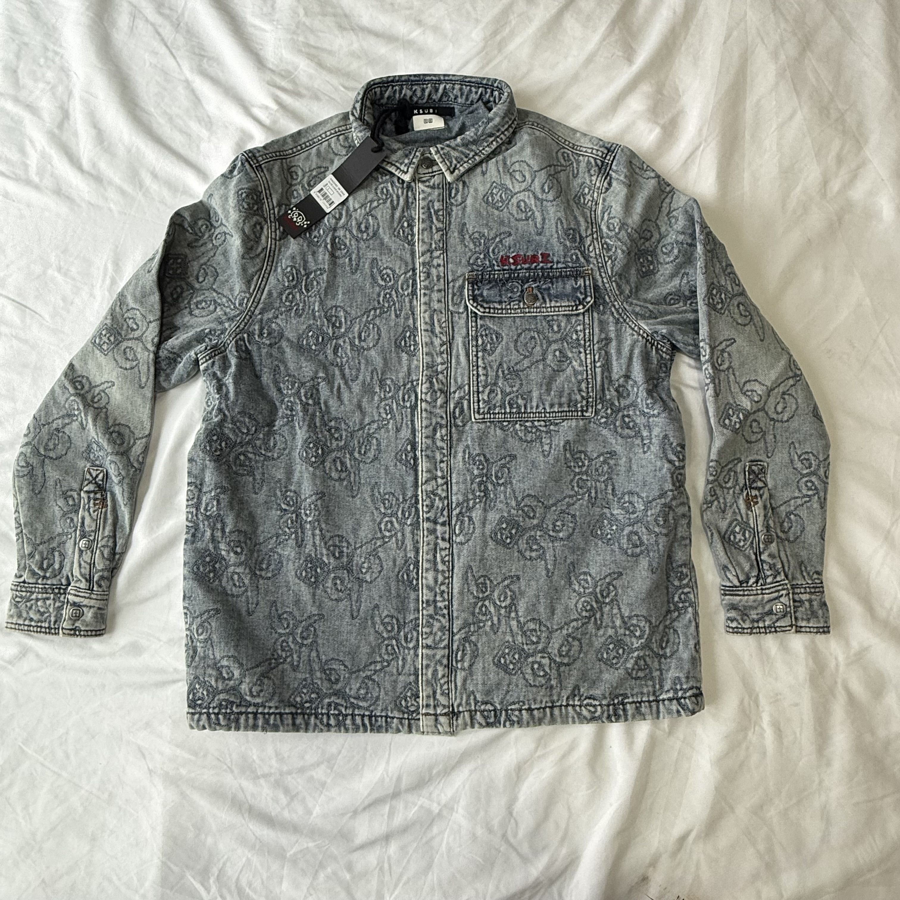 Ksubi Ksubi x Juice WRLD 999 Quilted Denim Size US L / EU 52-54 / 3 - 1 Thumbnail