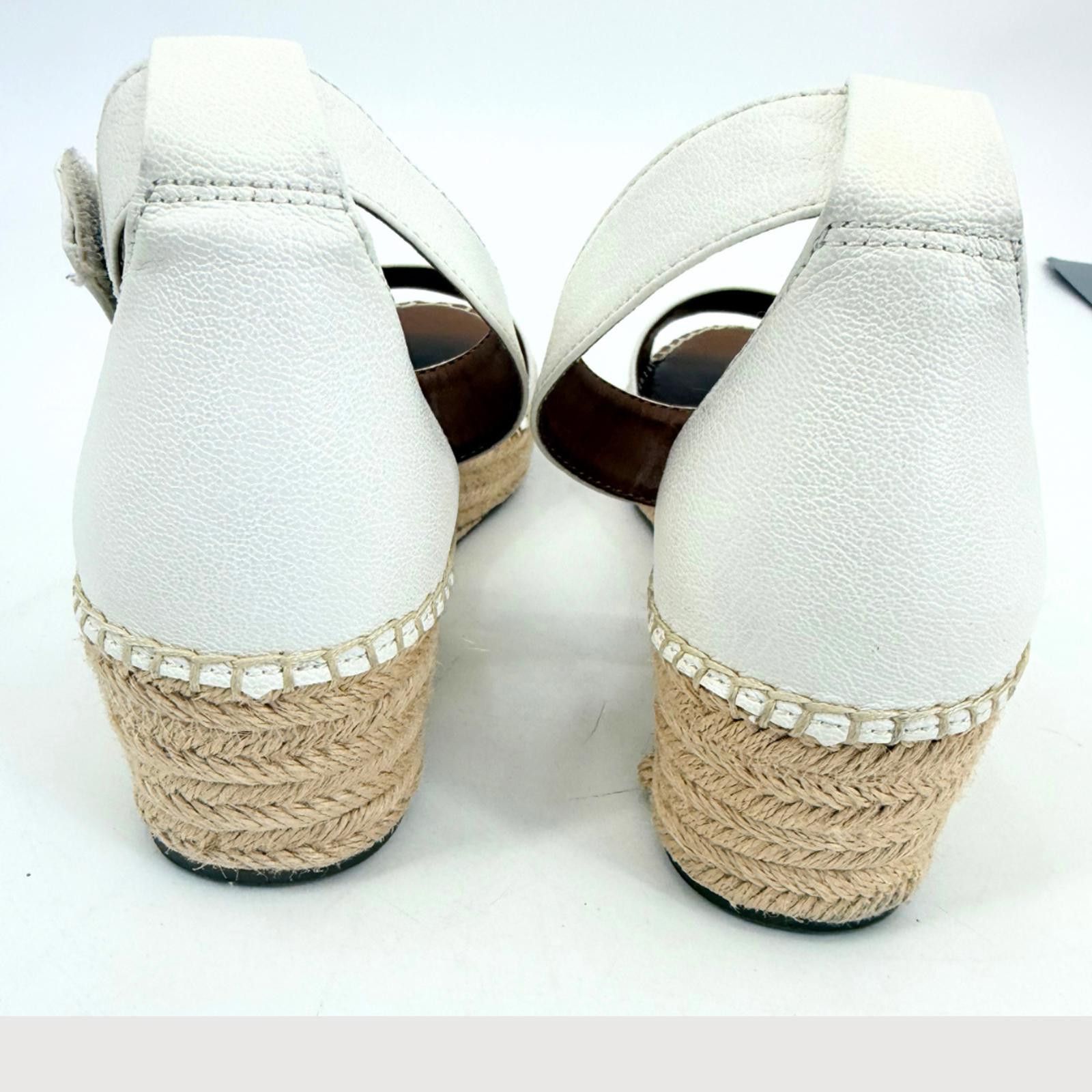 Other Franco Sarto Pela Espadrille Wedge Sandals Ivory 10 Size US 10 / IT 40 - 6 Thumbnail