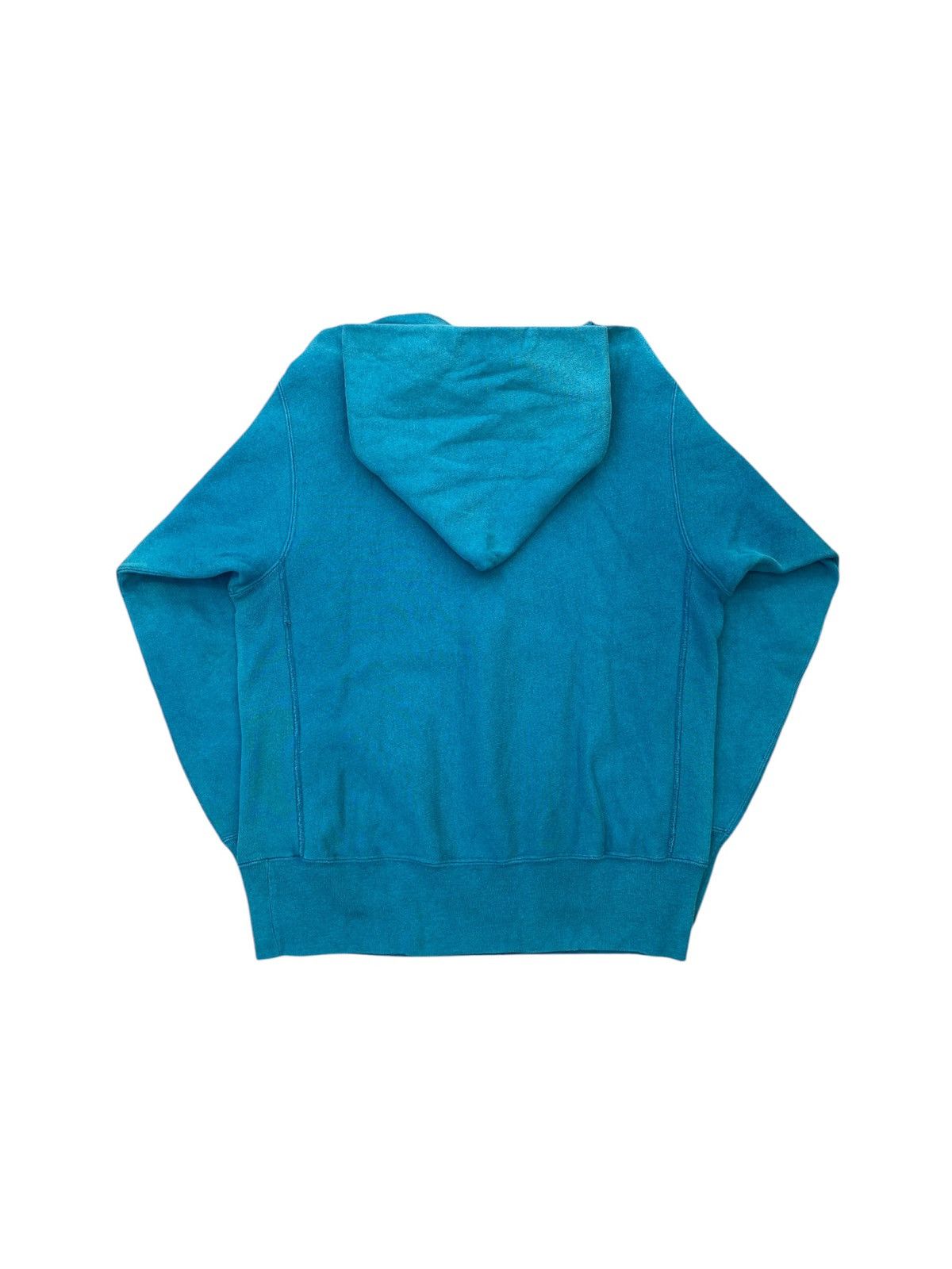 Champion Vintage 90s Champion Reverse Weave Green Script Logo Hoodie Size US L / EU 52-54 / 3 - 4 Thumbnail