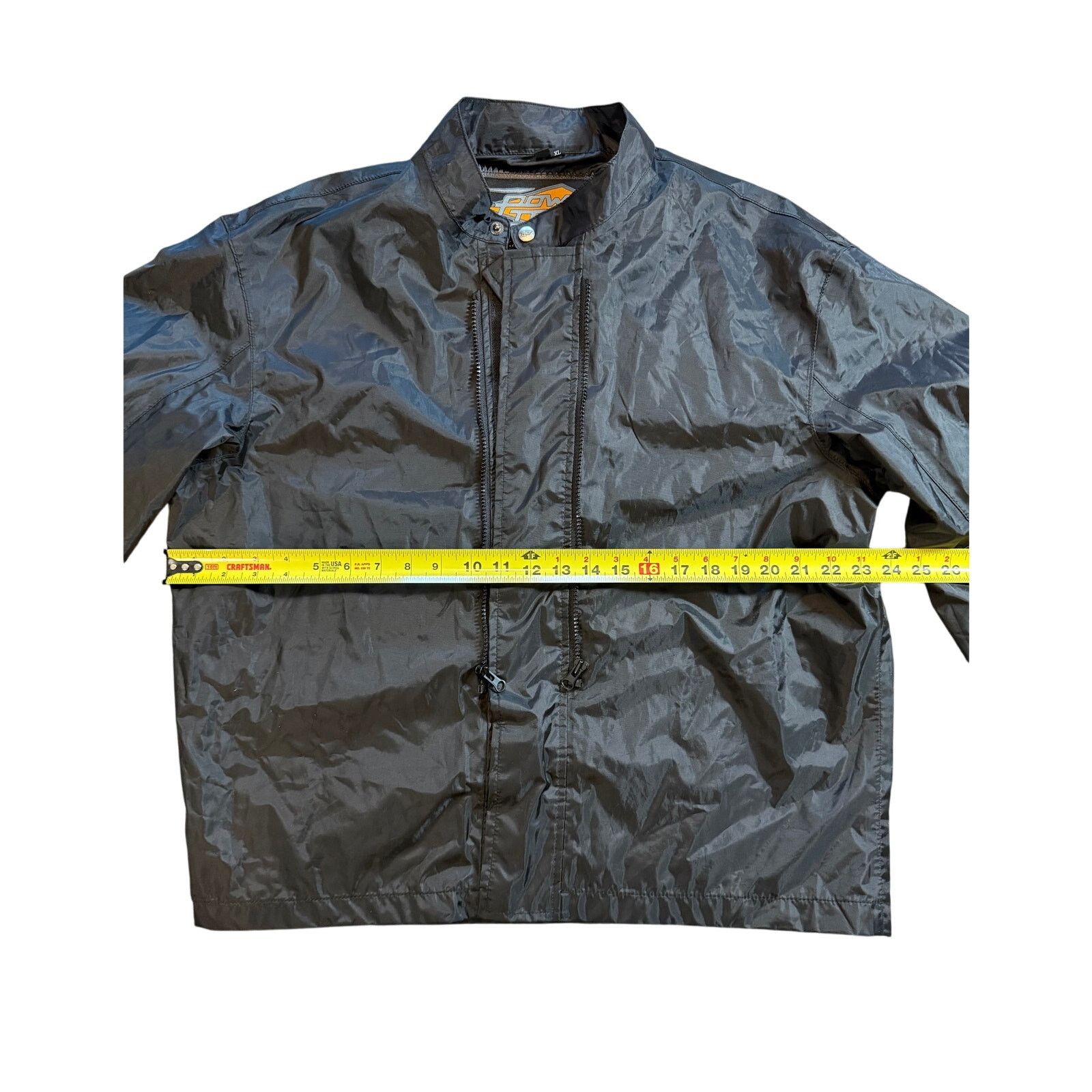 Other Power Trip Black Motorcycle Riding Jacket Windbreaker Size US XL / EU 56 / 4 - 3 Thumbnail